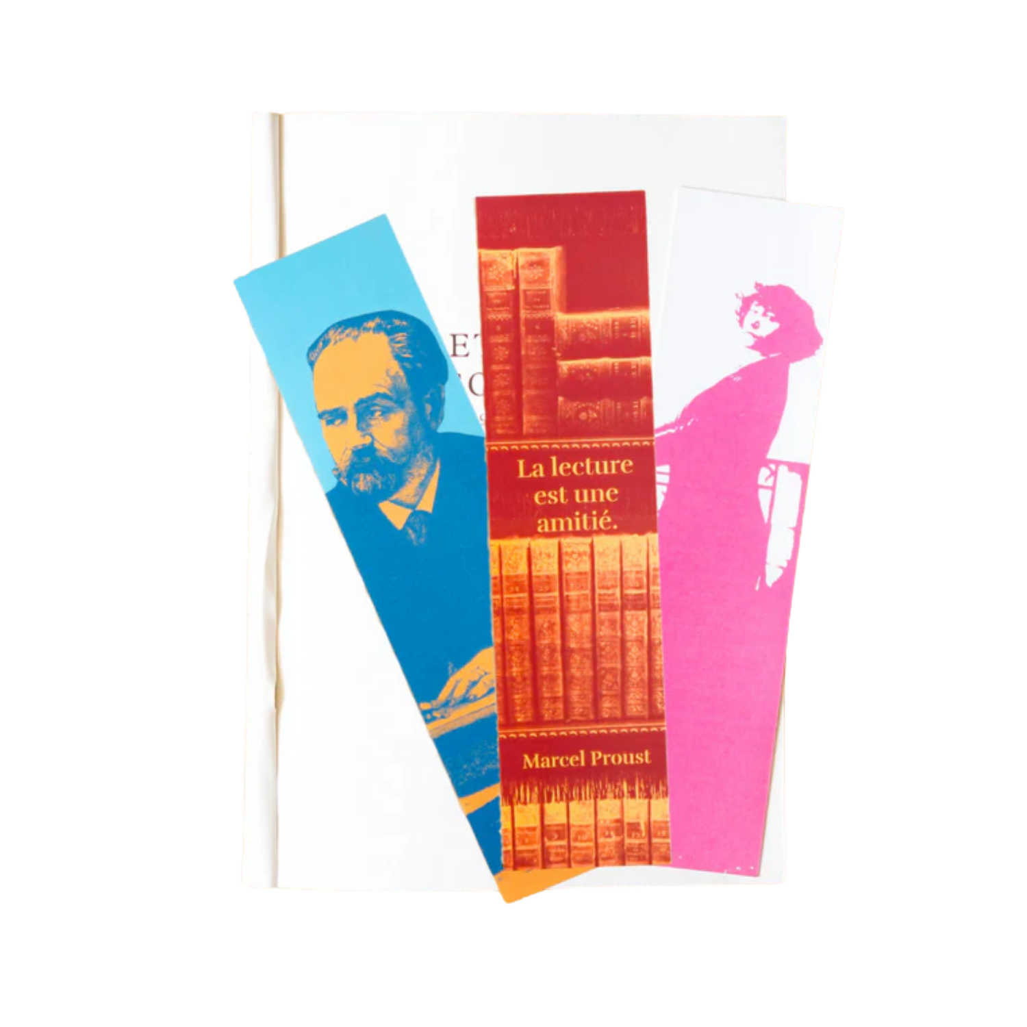 Le lot de 3 jolis marque-pages