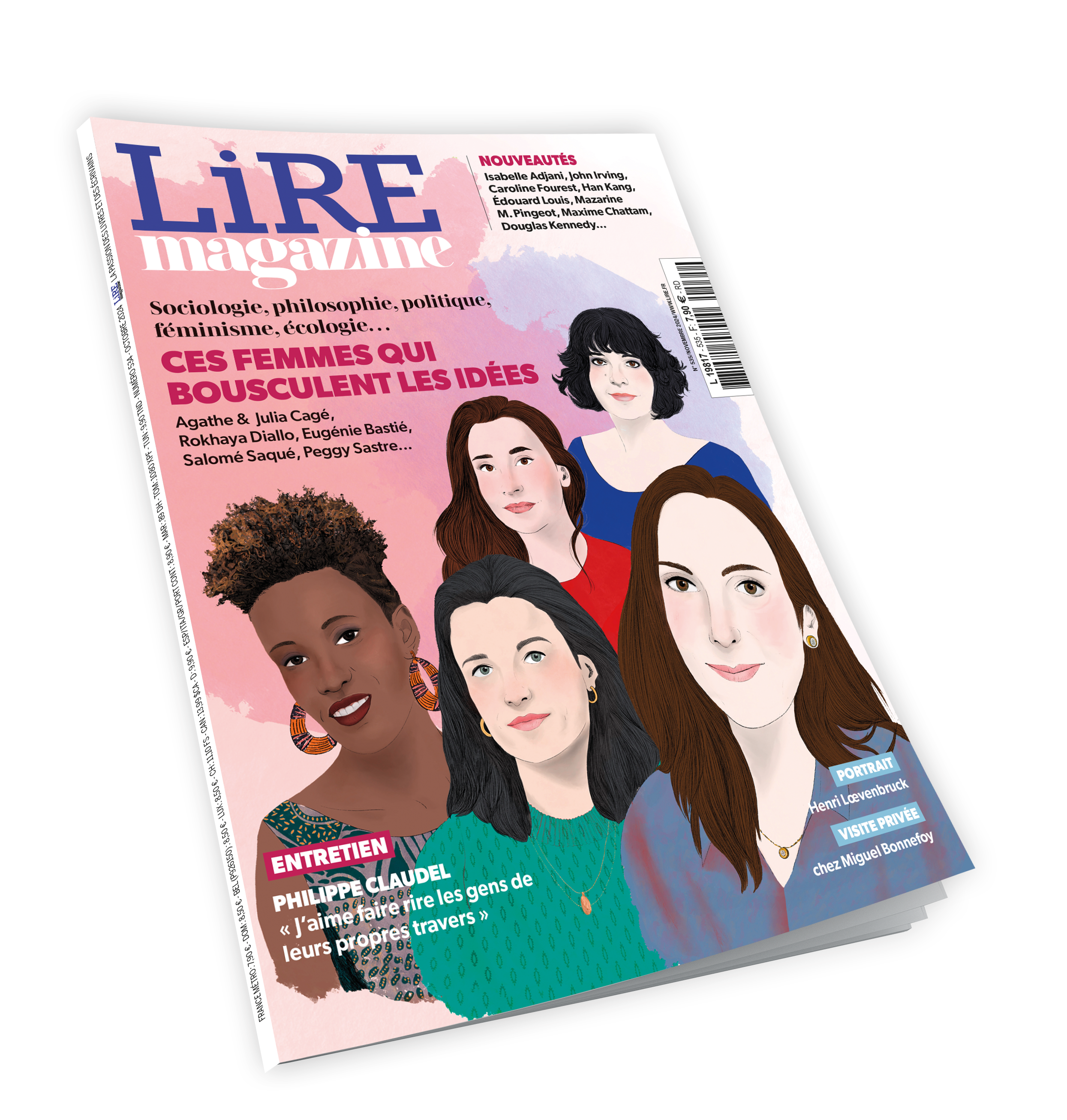 Lire Magazine n°535 - Ces femmes qui bousculent les idées - novembre 2024