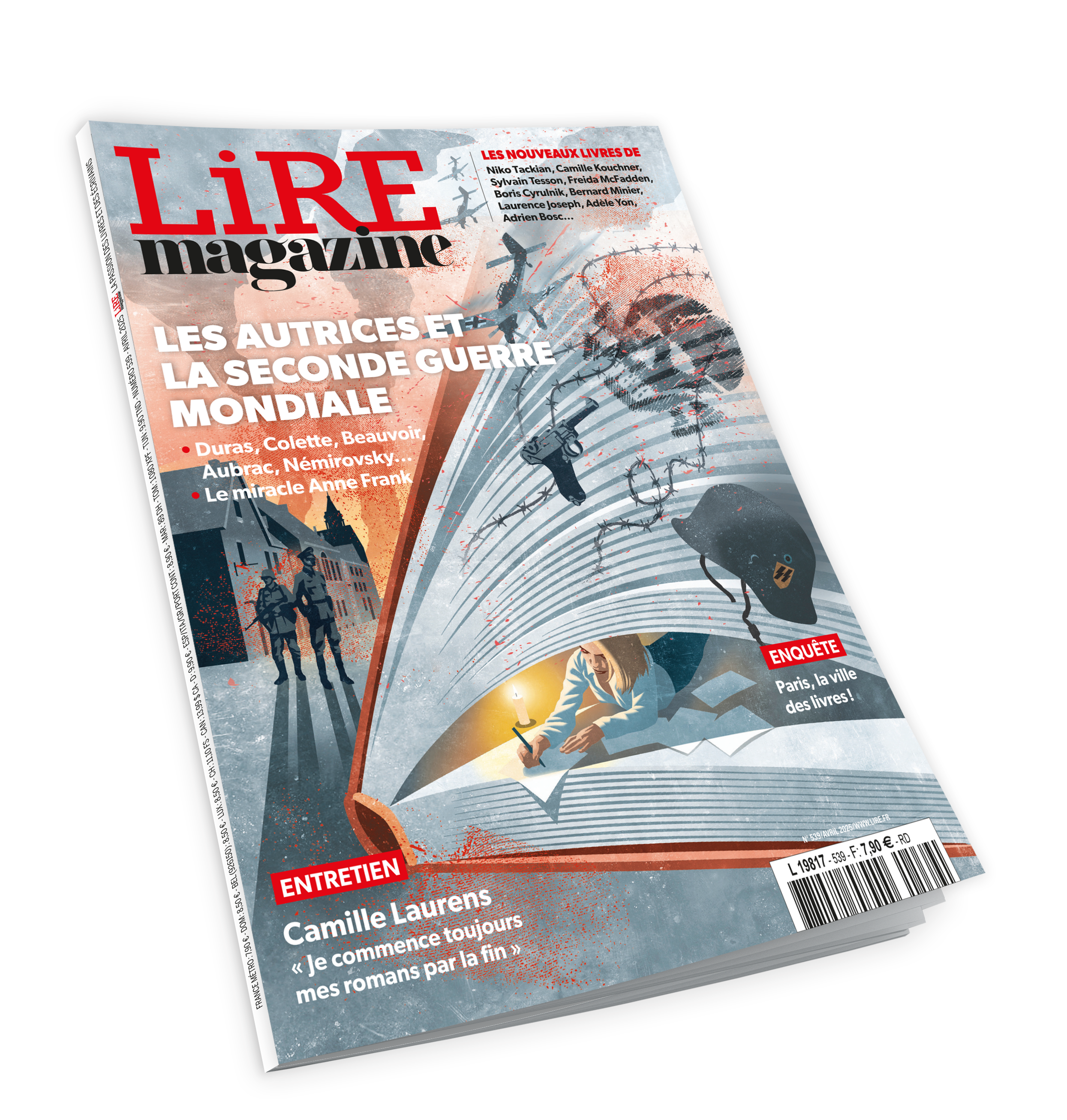 Lire Magazine n°539 - Les autrices et la Seconde Guerre mondiale