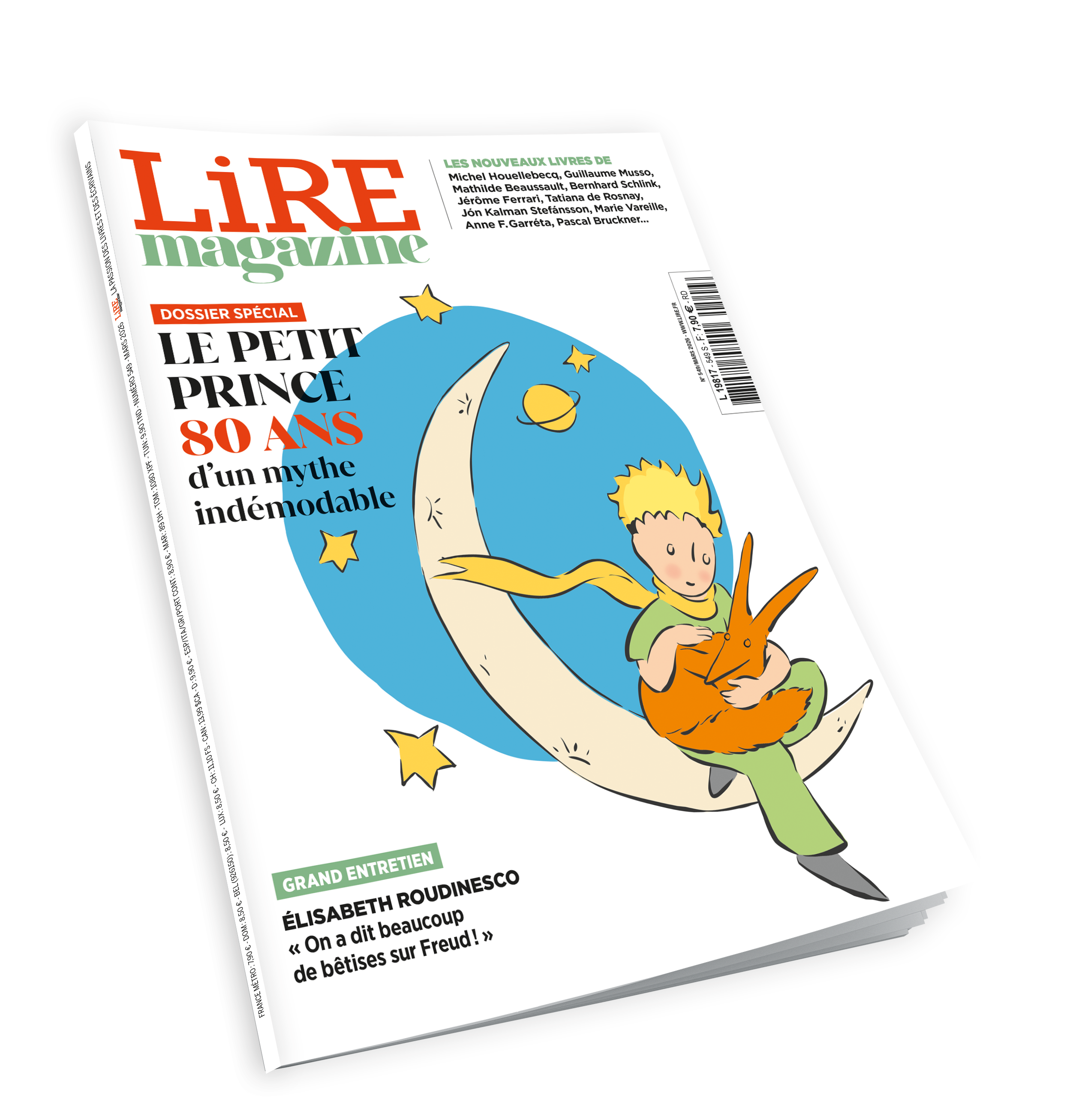 Lire Magazine n°549 - Le Petit Prince, 80 ans d&