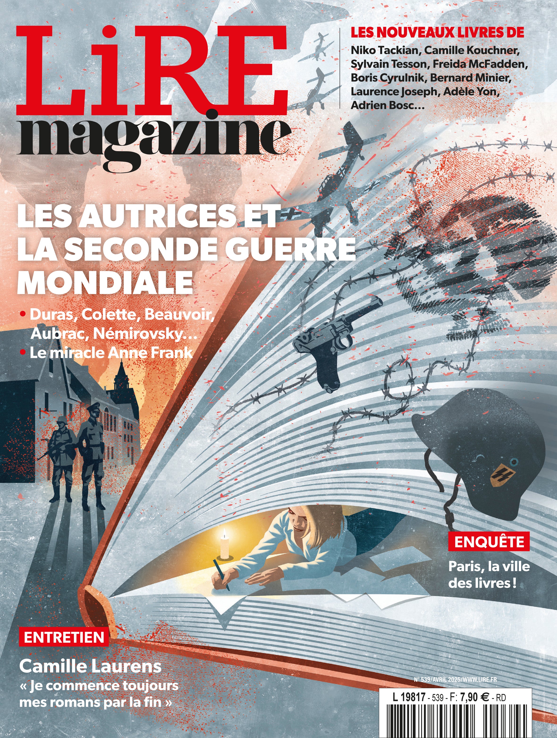 Lire Magazine n°539 - Les autrices et la Seconde Guerre mondiale