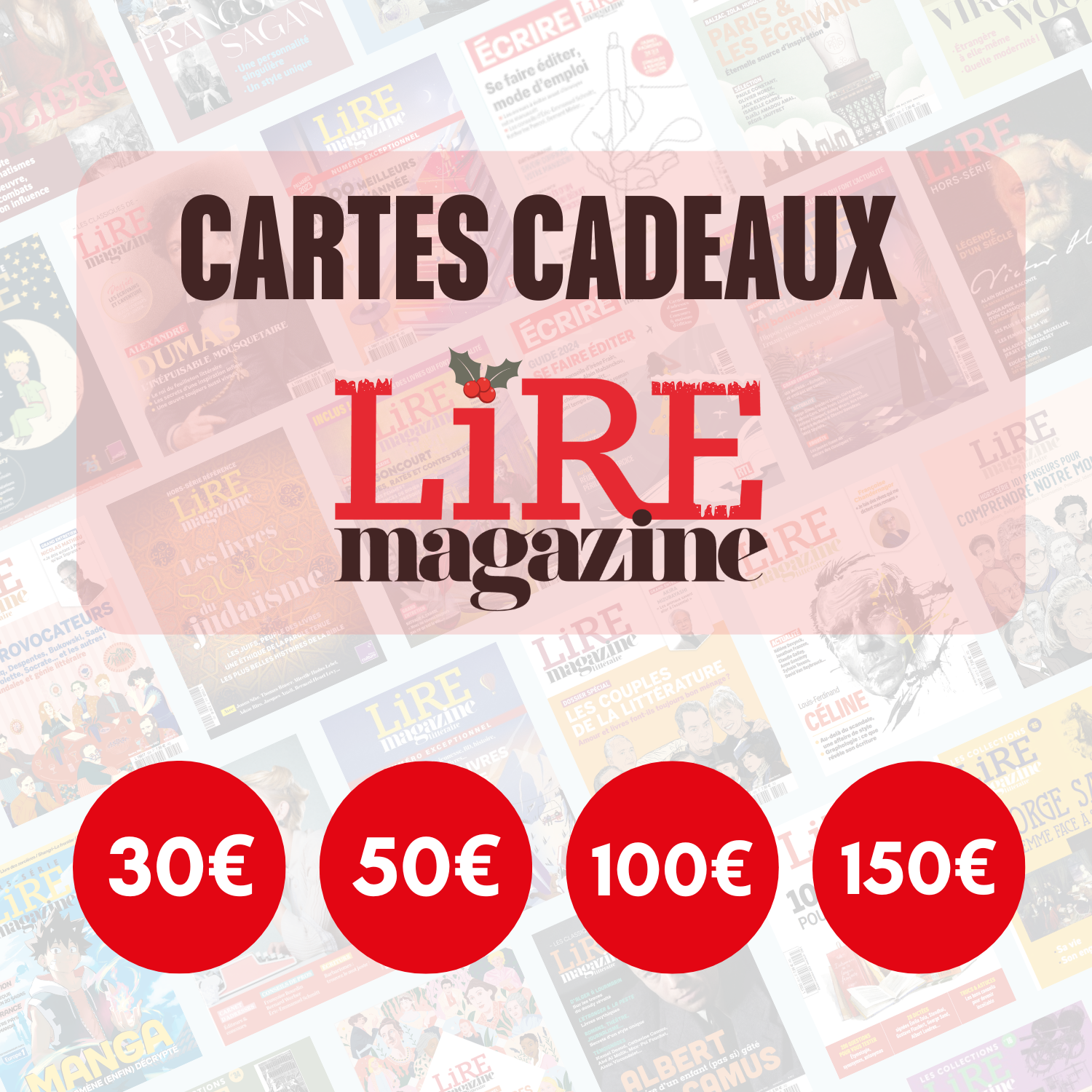 Carte cadeau Lire Magazine