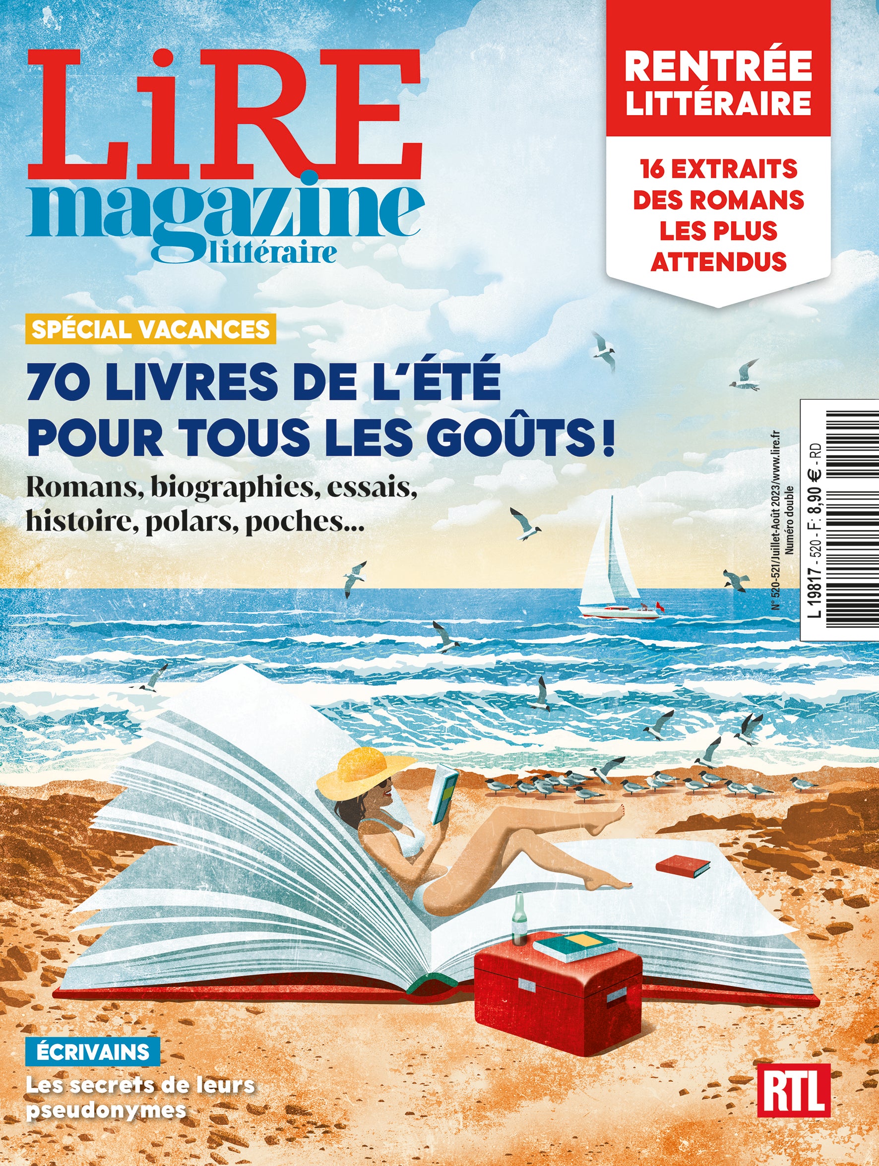 Lire Magazine Littéraire : 70 livres de l&