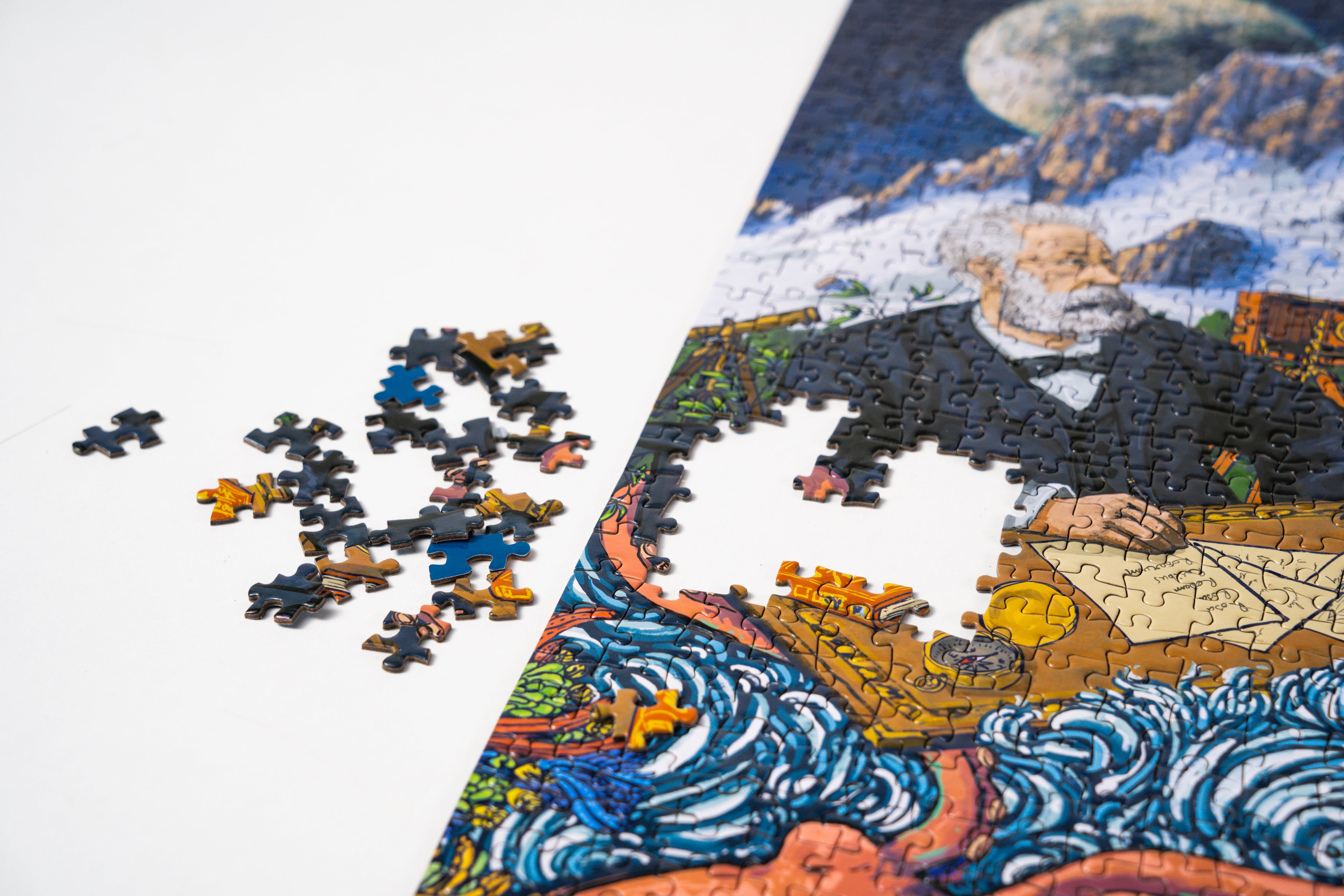 Puzzle - « La Galerie des Légendes » - Jules Verne - 1000 pièces