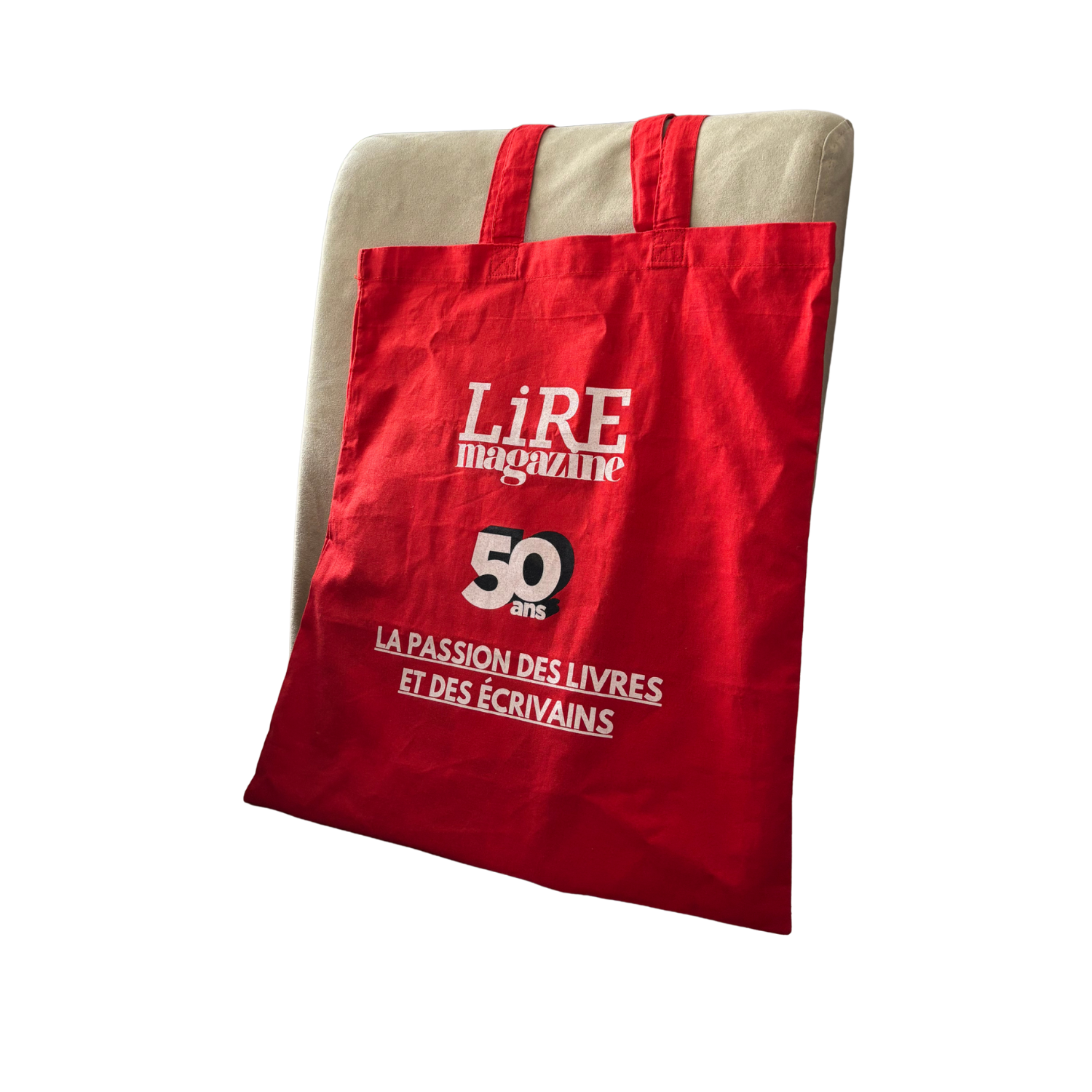 Le Tote-bag anniversaire - Lire 50 ans
