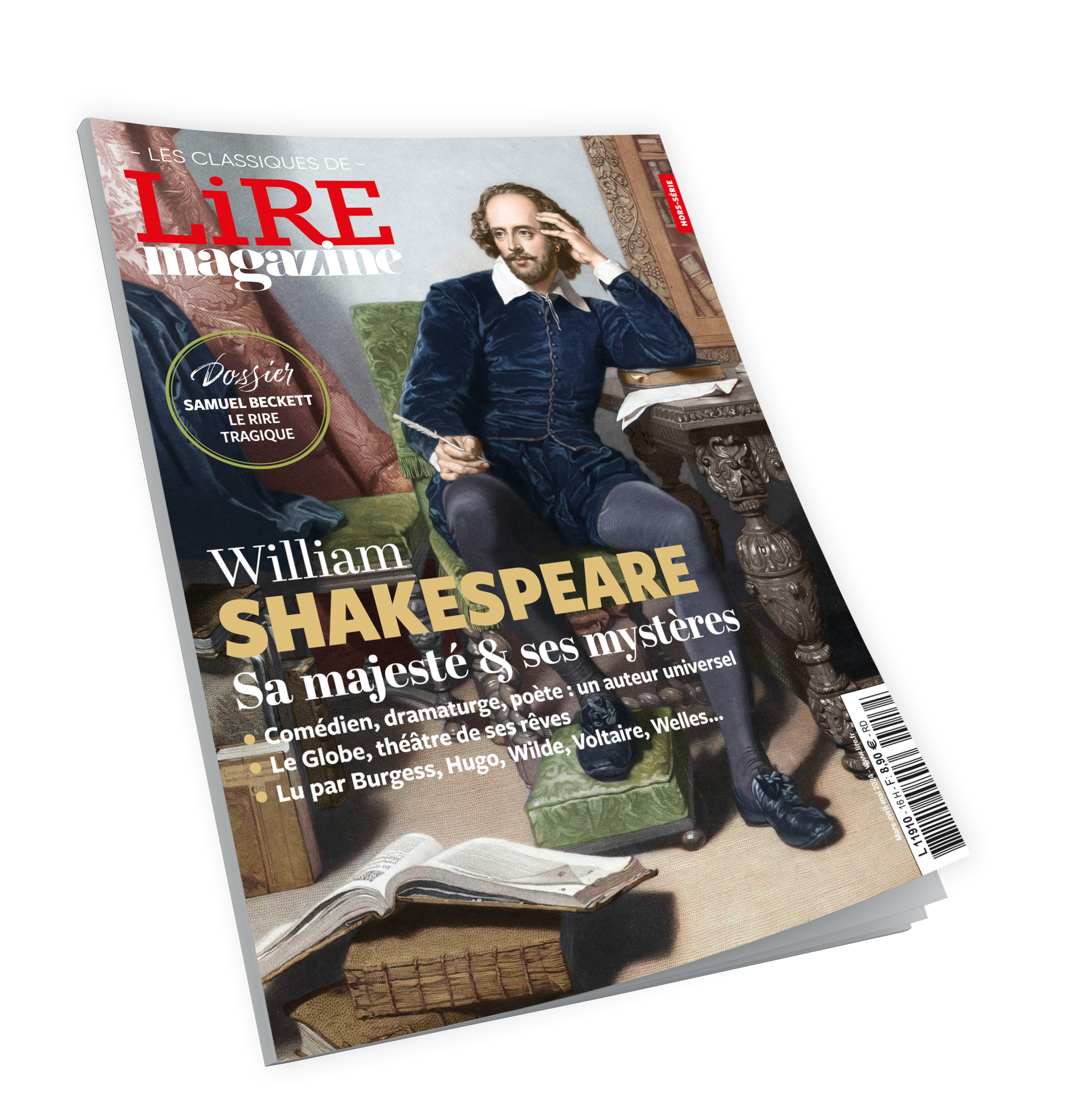 Couverture Shakespeare Lire Magazine