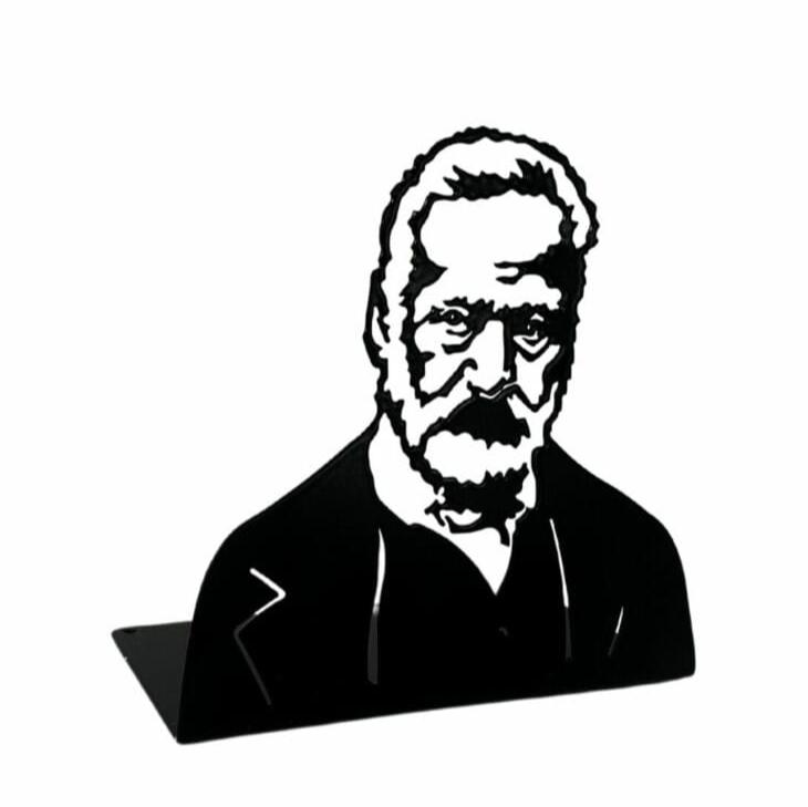 Serre-livre en métal Victor Hugo
