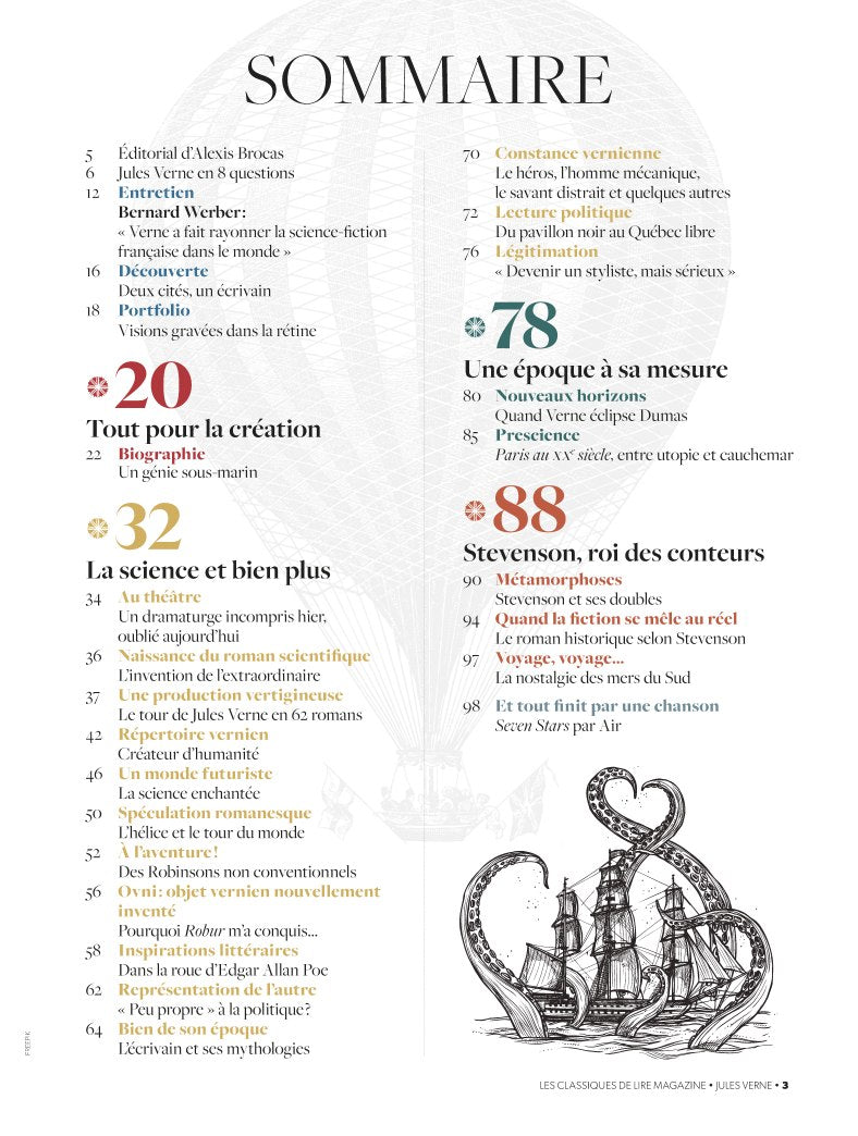 Jules Verne, Eternel visionnaire - Les Classiques de Lire Magazine