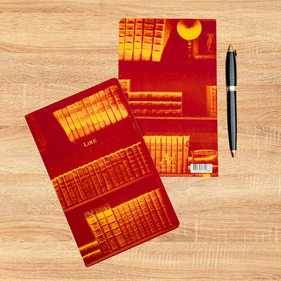 Le carnet Passion Lire - Bibliothèque