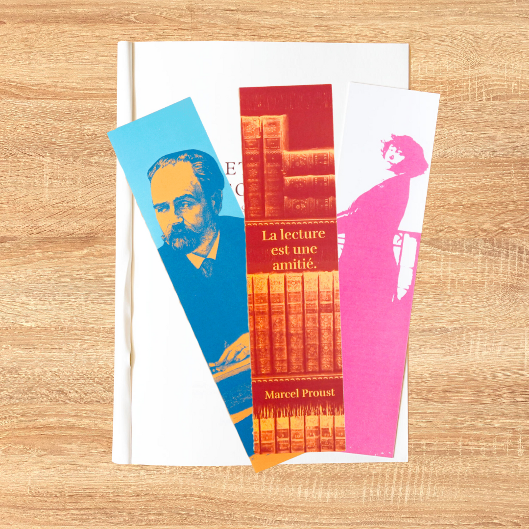Le lot de 3 jolis marque-pages