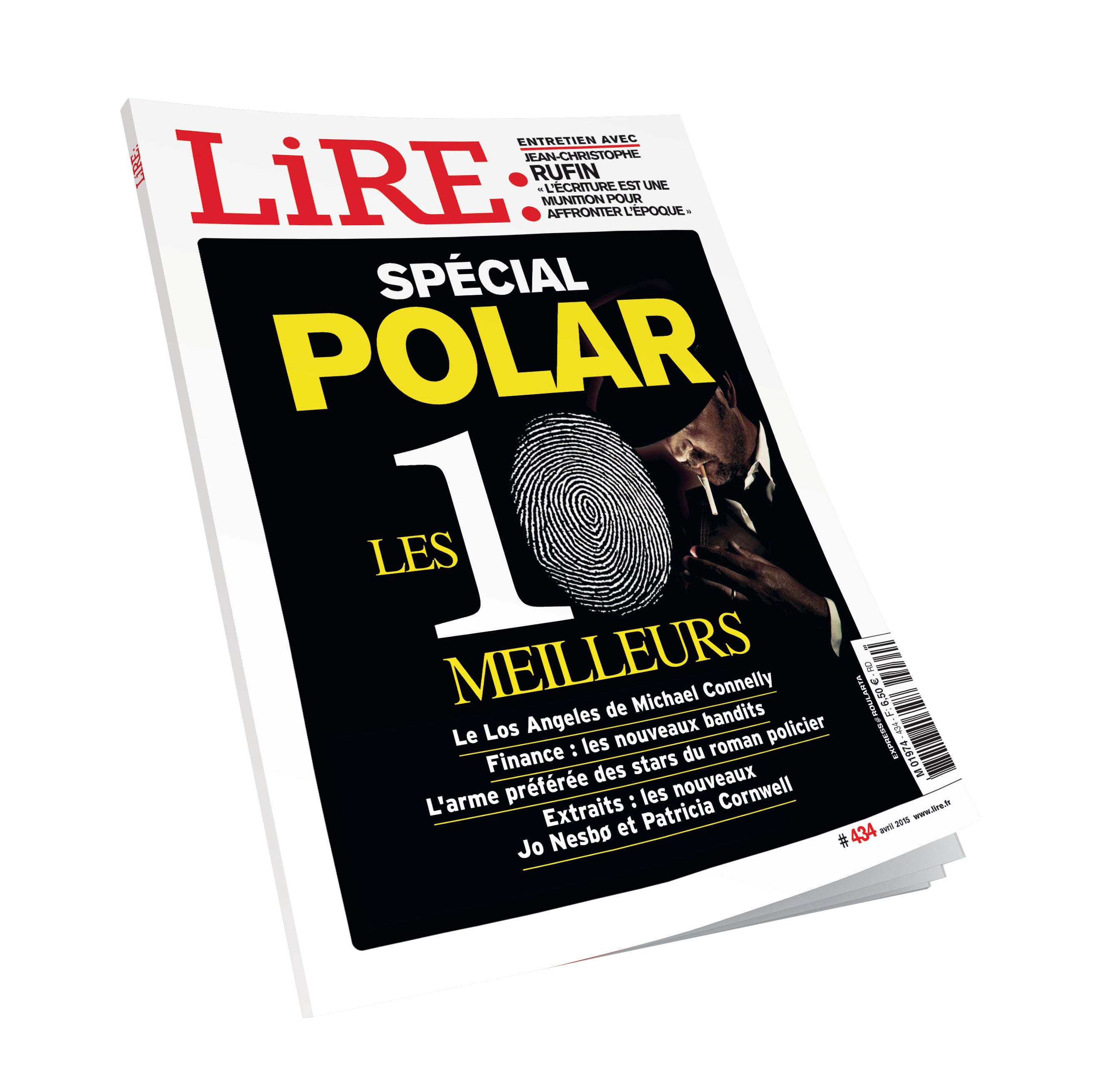 Lire n°434 - Spécial polar - avril 2015.