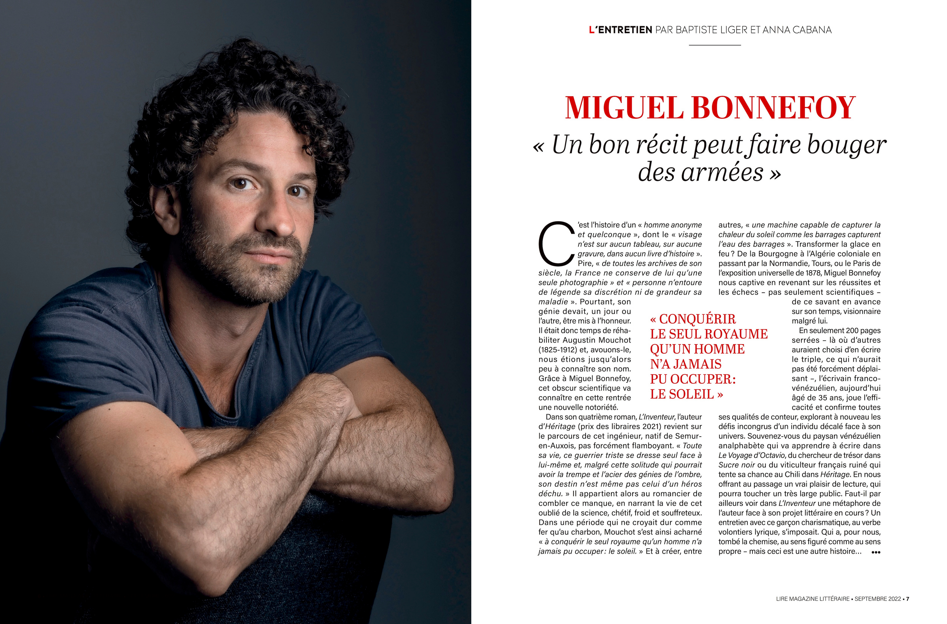 Lire Magazine Littéraire n°511 - Spécial Rentrée littéraire 2022