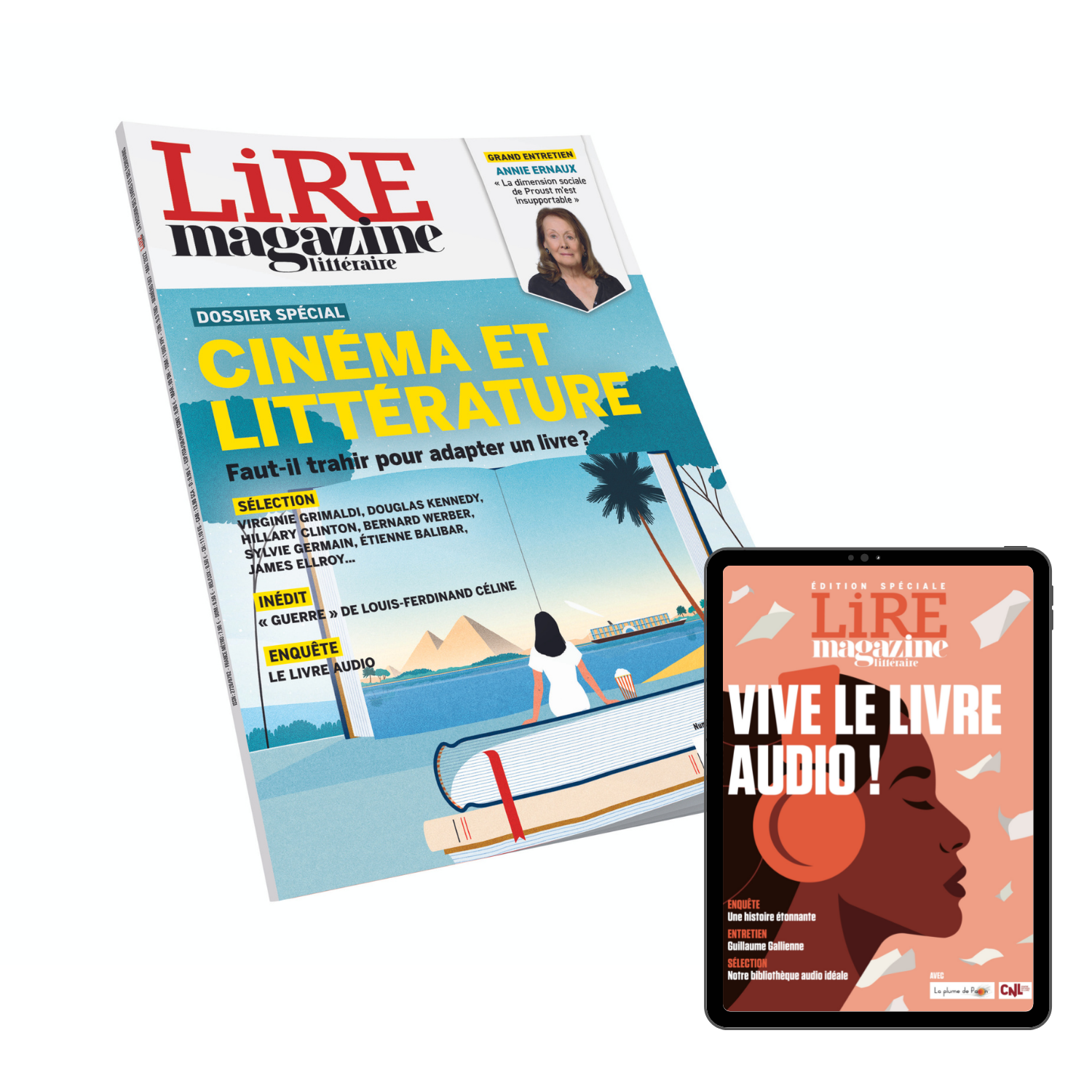 Lire Magazine Littéraire n°507 - Cinéma et littérature - Mai 2022