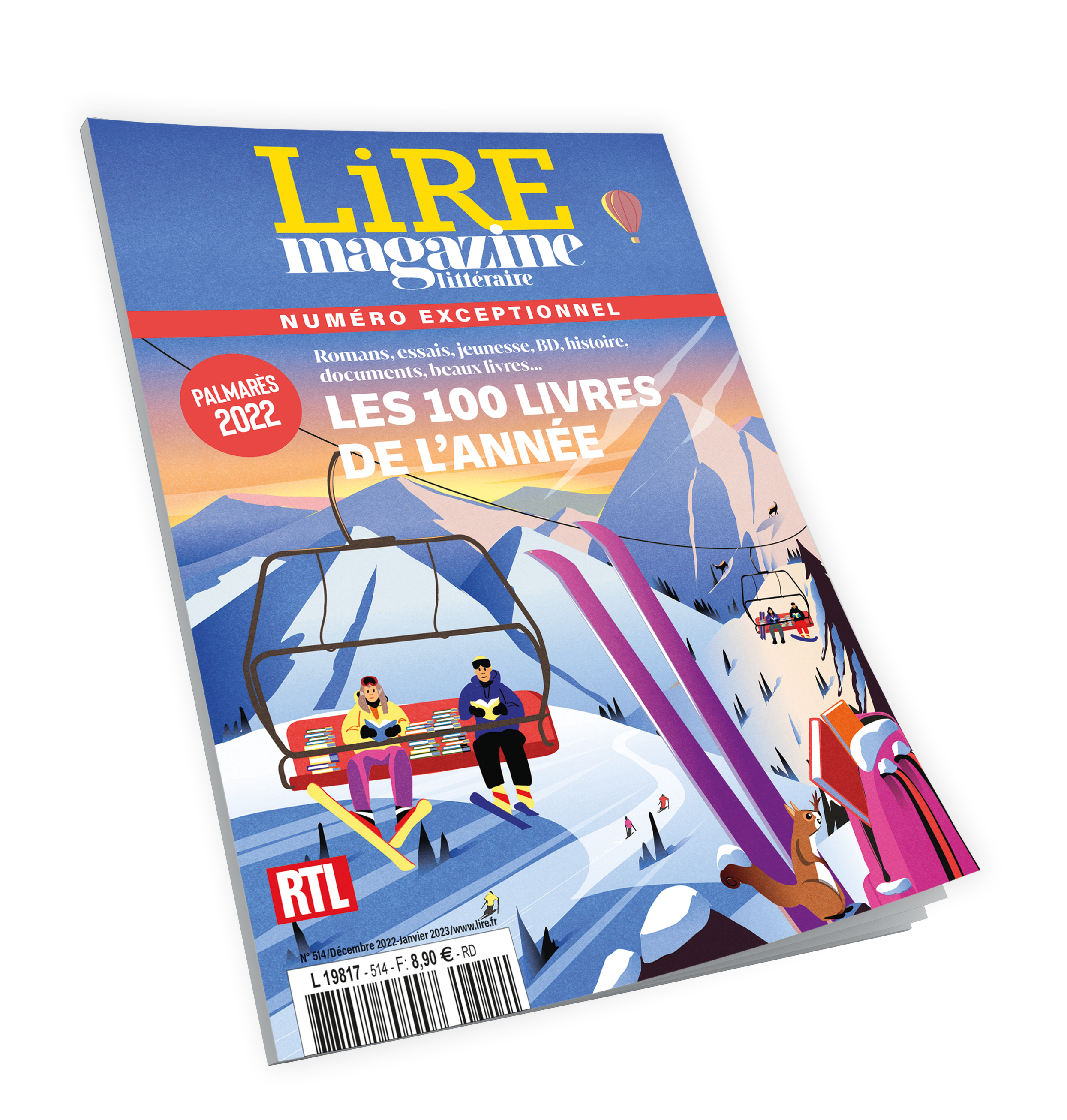 Lire Magazine littéraire n°514 - Les 100 livres de l&