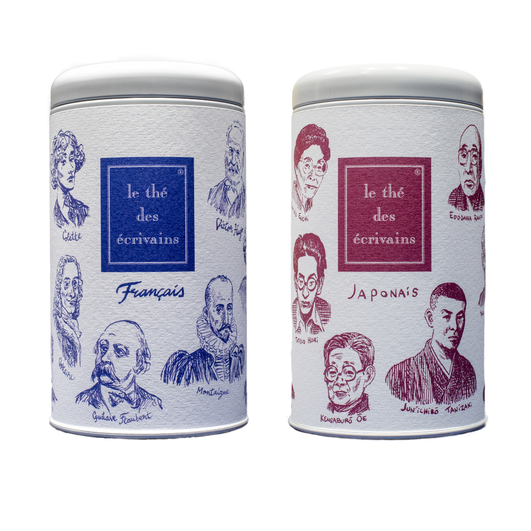 Le coffret - Le Thé des Écrivains ® Français & Japonais.