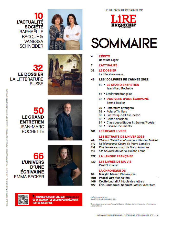 Lire Magazine littéraire n°514 - Les 100 livres de l&