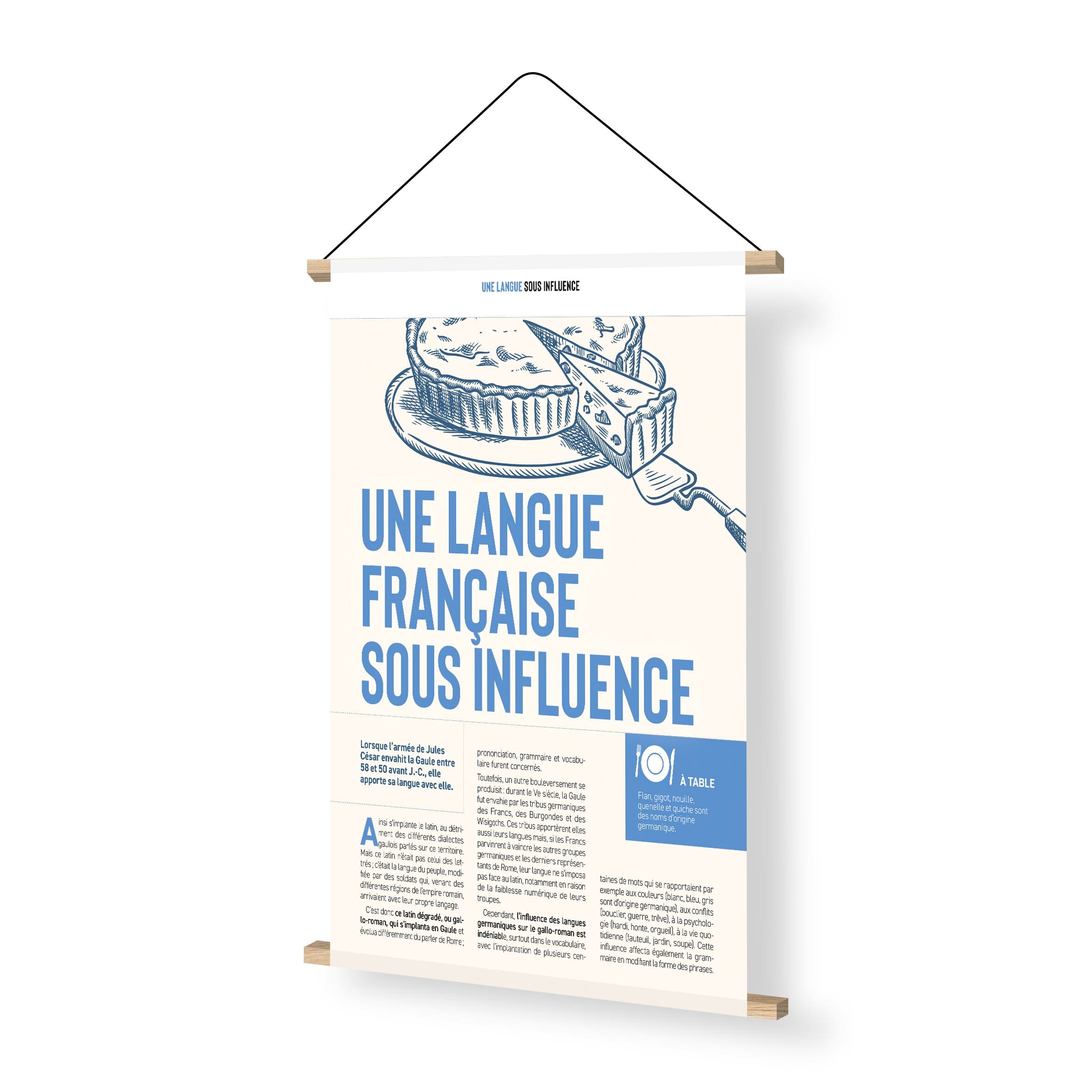Une langue sous influence, exposition itinérante