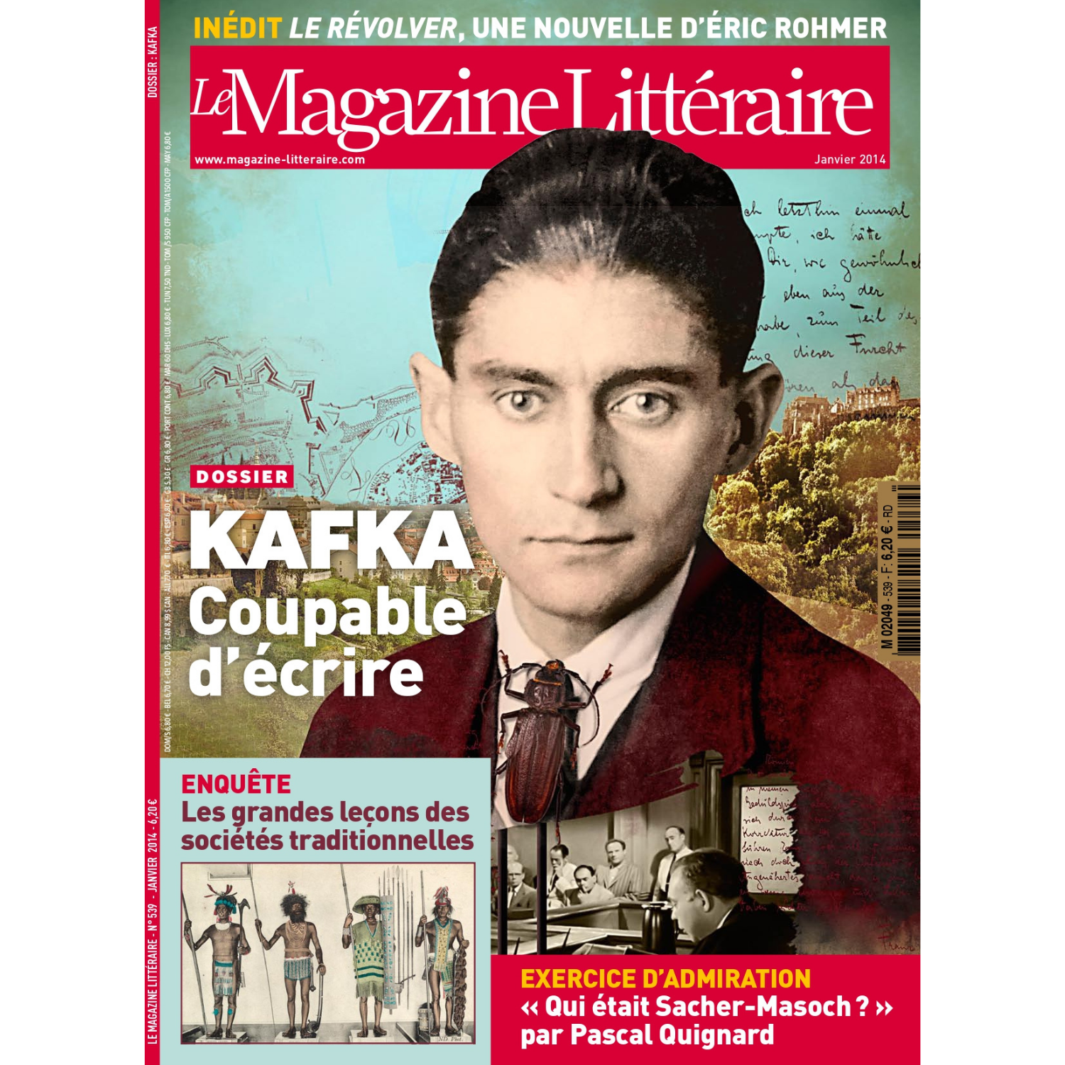 Magazine Littéraire n°539 - Kafka, coupable d&