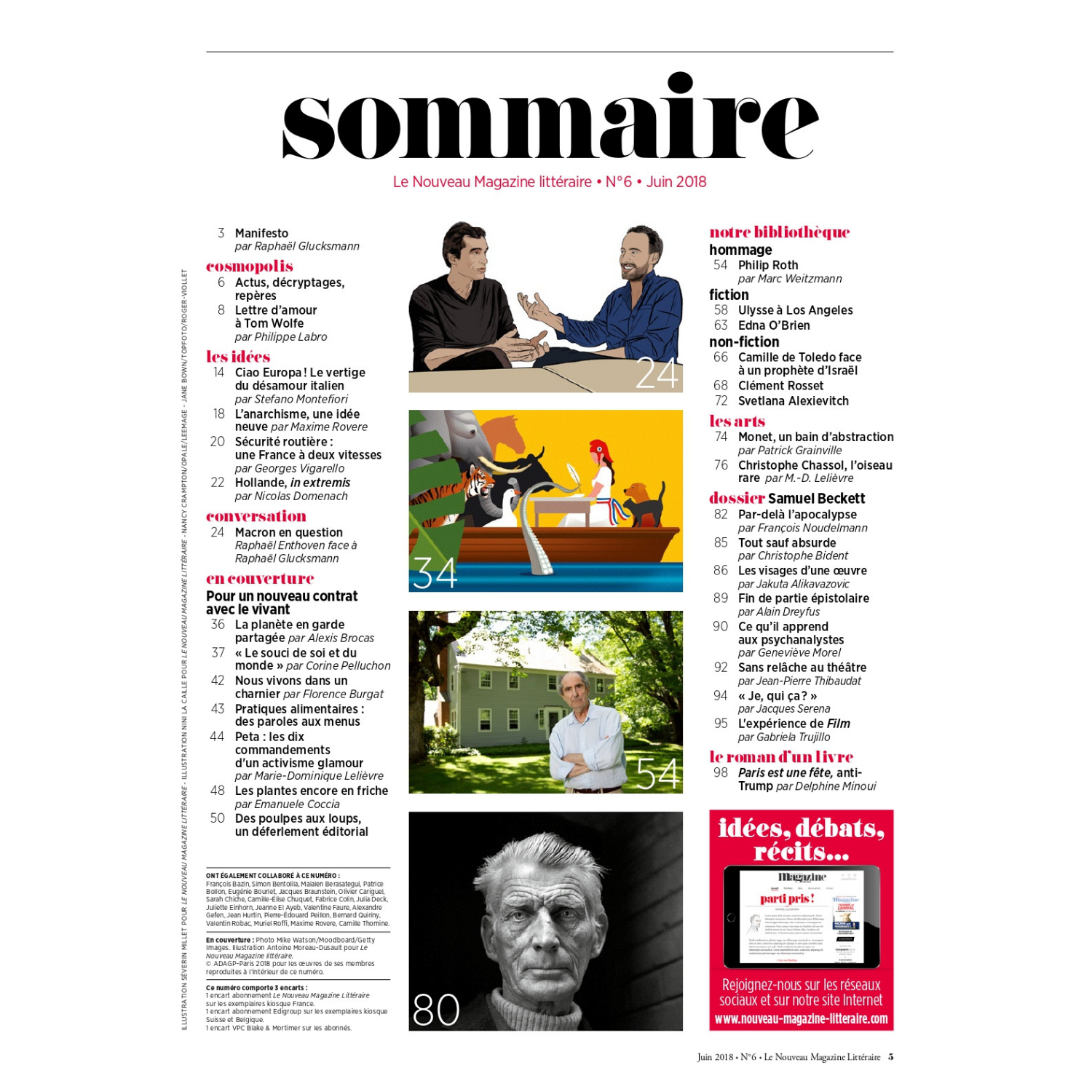 Nouveau Magazine Littéraire n°6 - L&