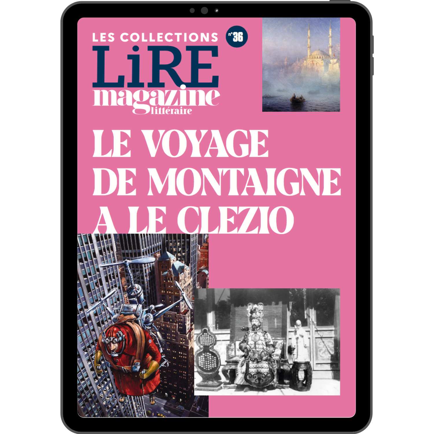 Les Collections n° 36 - Le voyage de Montaigne à Le Clézio - Format numérique