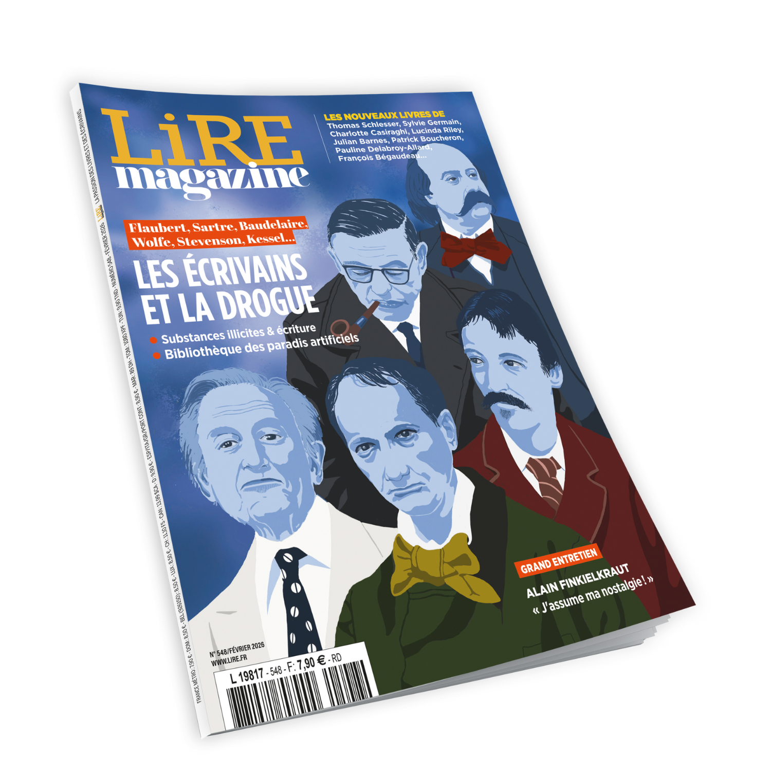 Lire Magazine n°548 - Les écrivains et la drogue