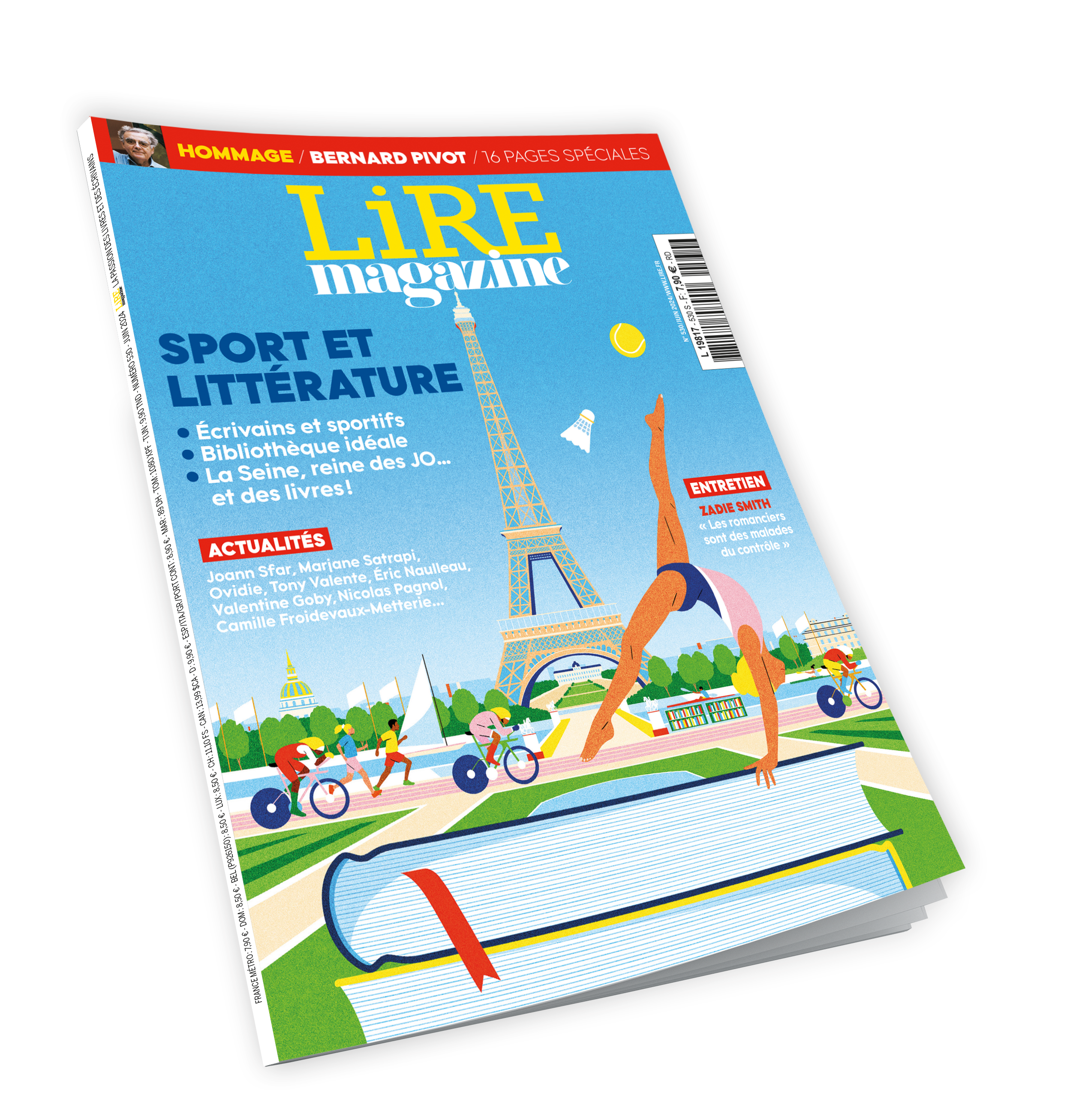 Lire Magazine n°530  - Sport et Littérature + 16 pages d&