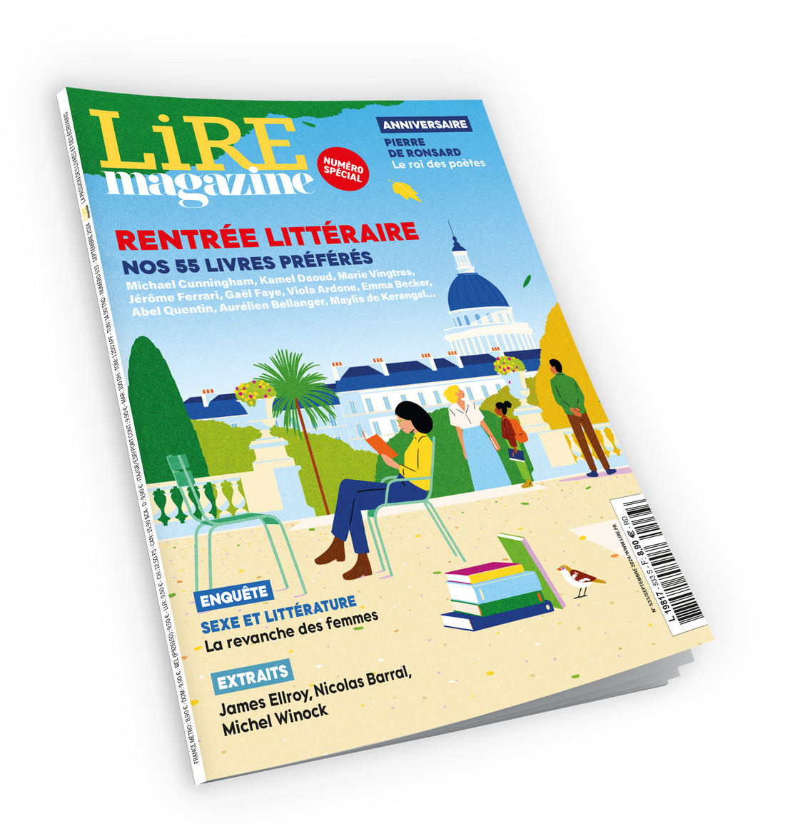 Lire Magazine n°533  - Spécial rentrée littéraire : nos 55 livres préférés - septembre 2024