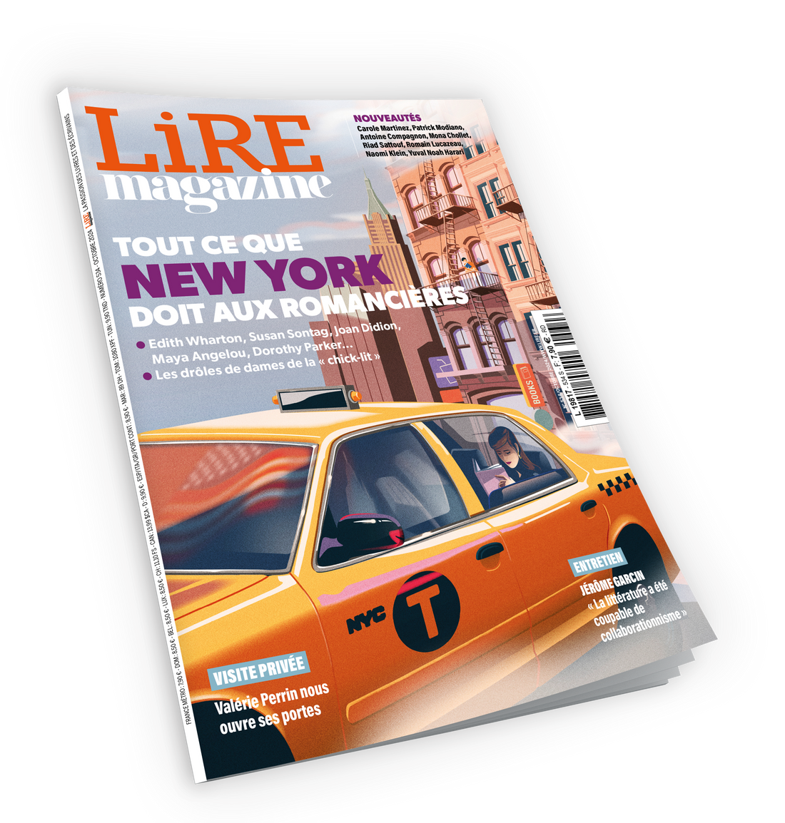 Lire Magazine n°534  - Tout ce que New York doit aux romancières - Octobre 2024