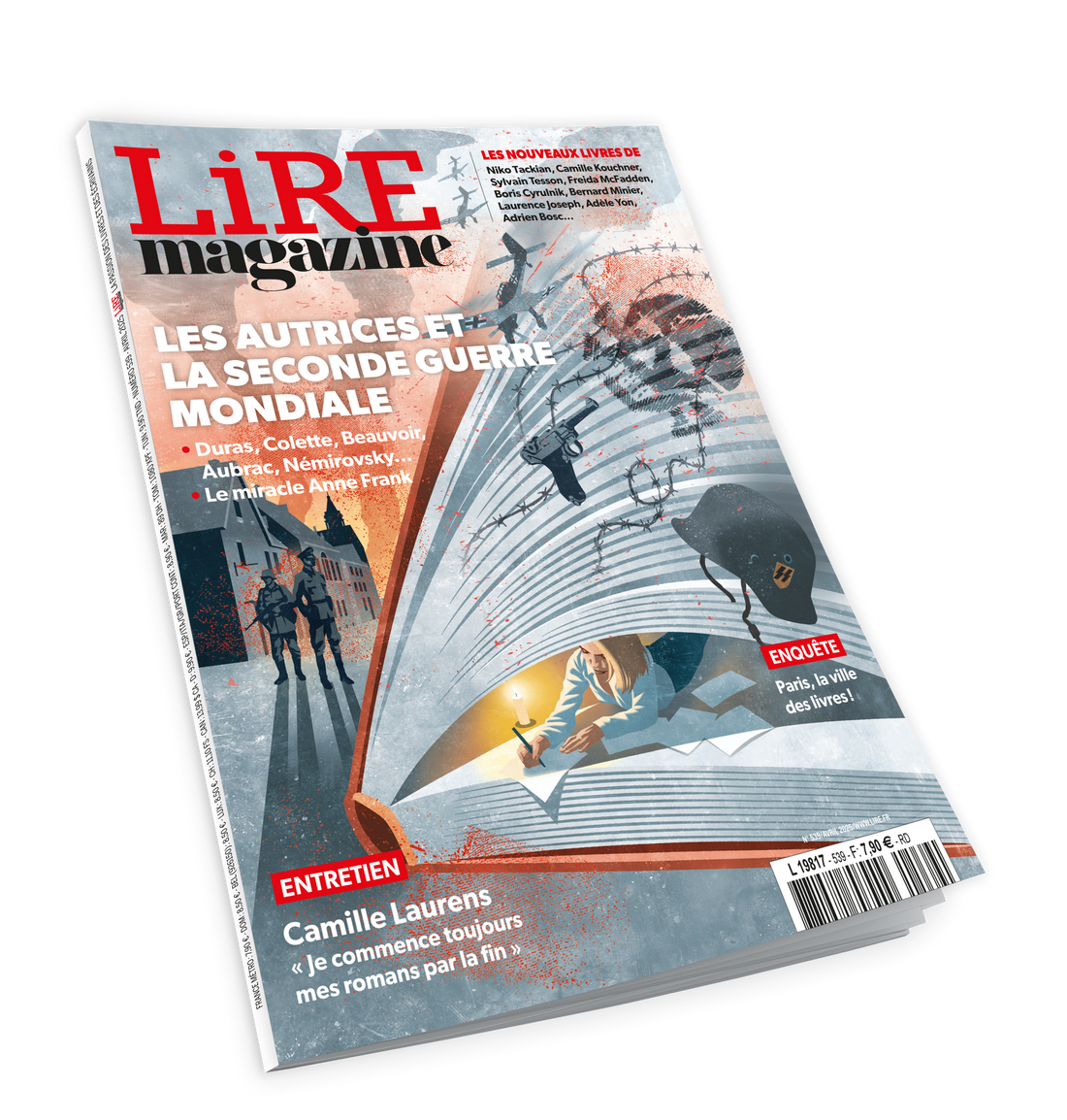 Lire Magazine n°539 - Les autrices et la Seconde Guerre mondiale