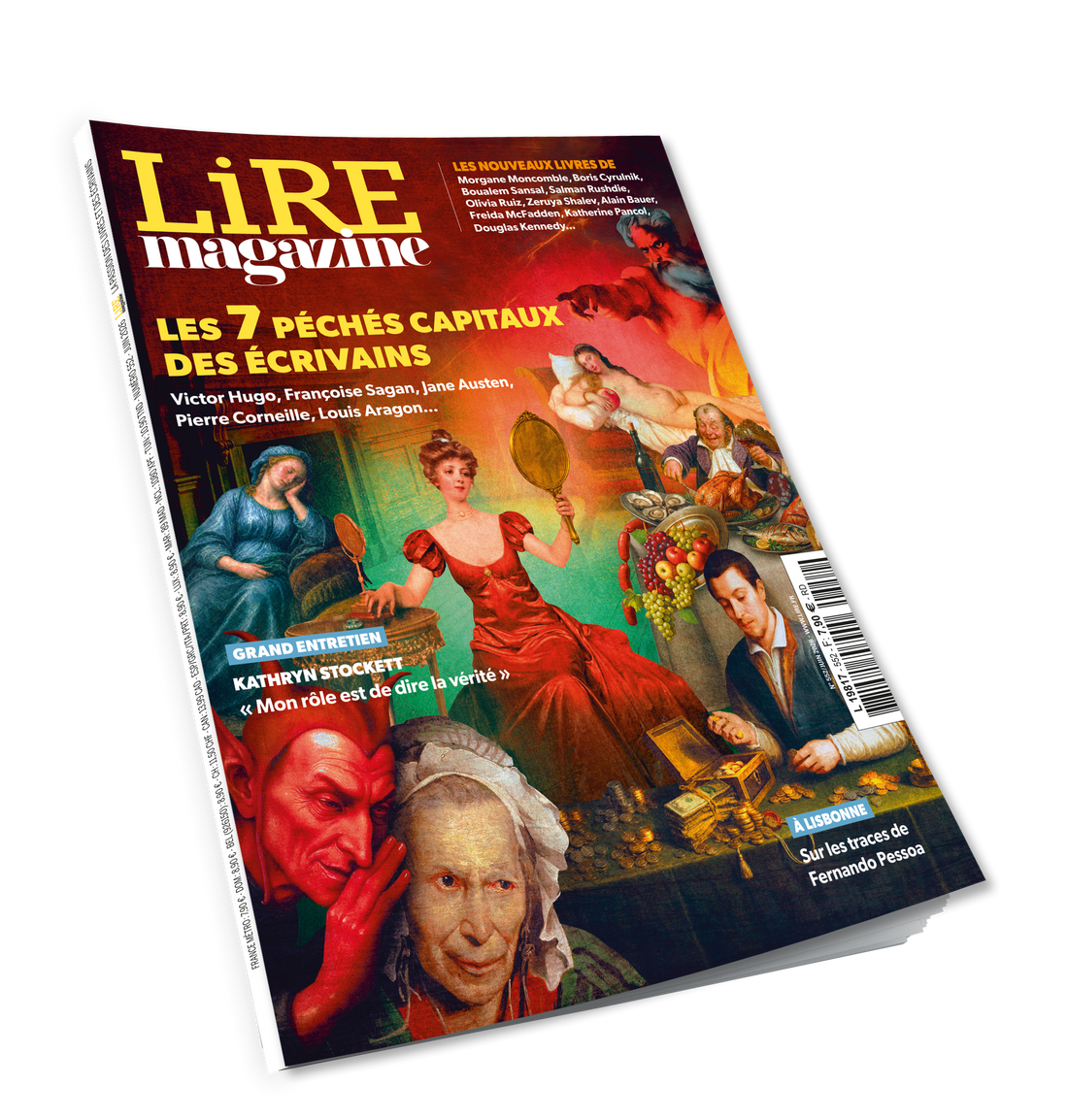 Lire Magazine n°552 - Les 7 péchés capitaux des écrivains