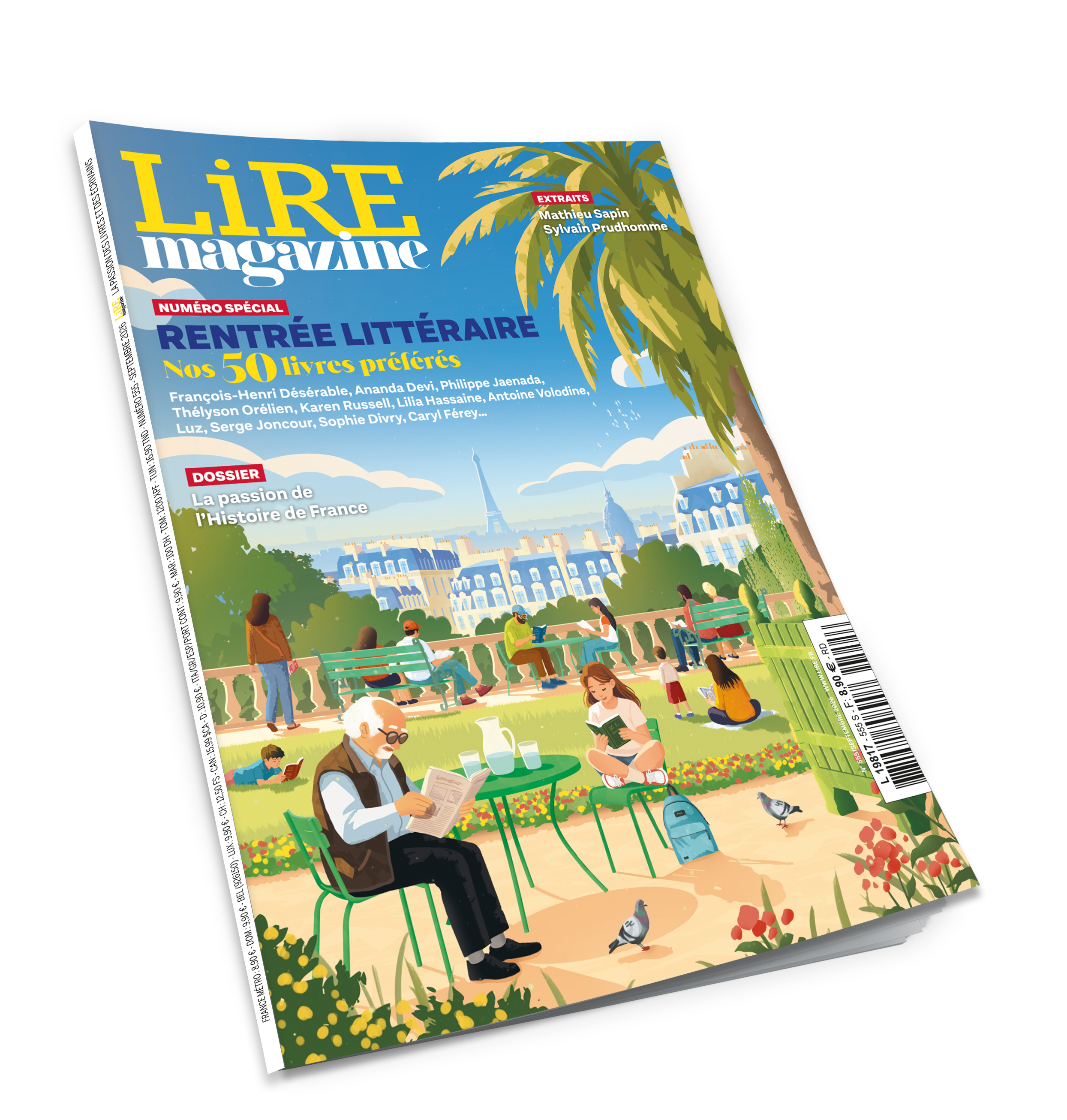 Lire Magazine n°555 – Spécial rentrée littéraire 2026