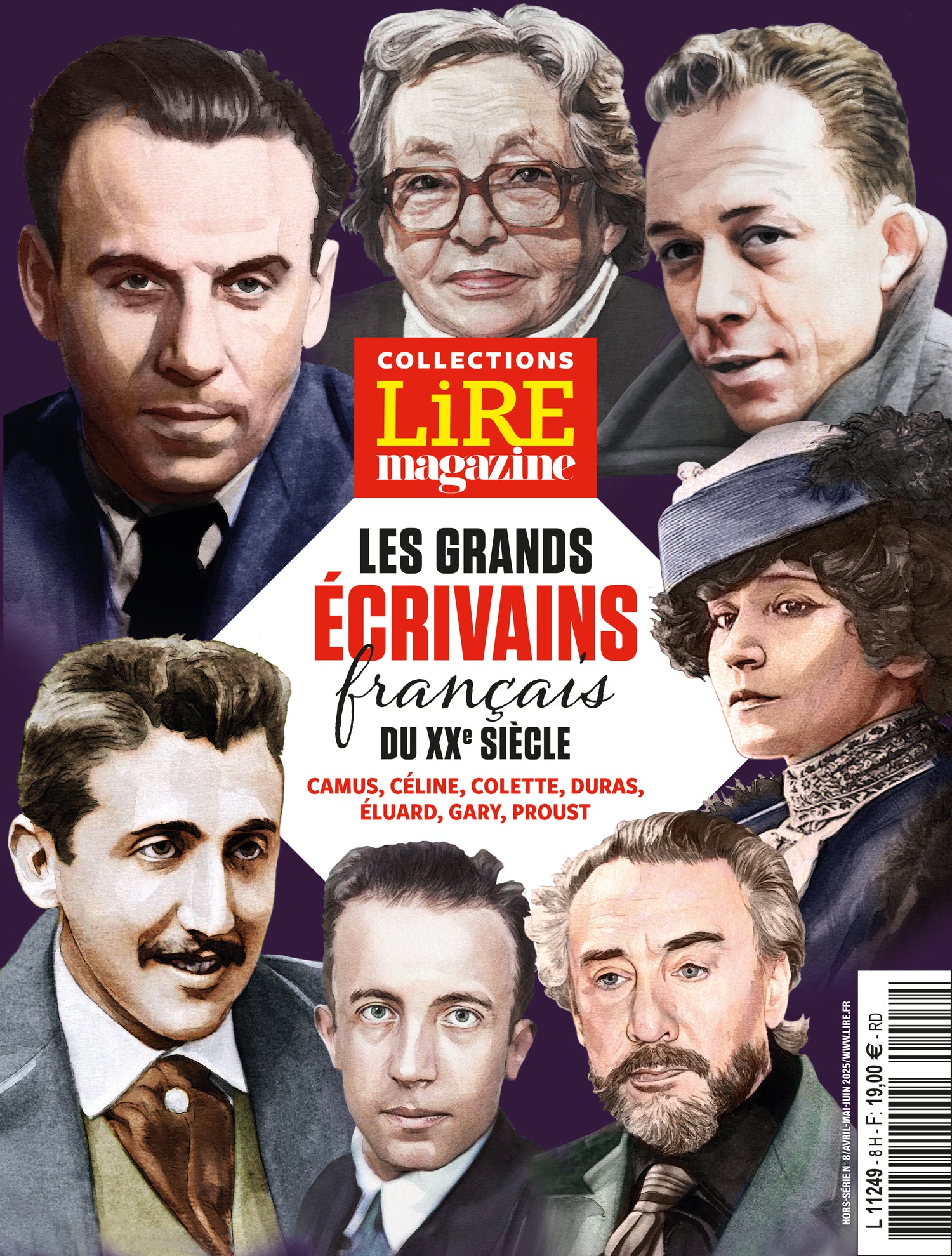 Les grands écrivains français du XXe siècle