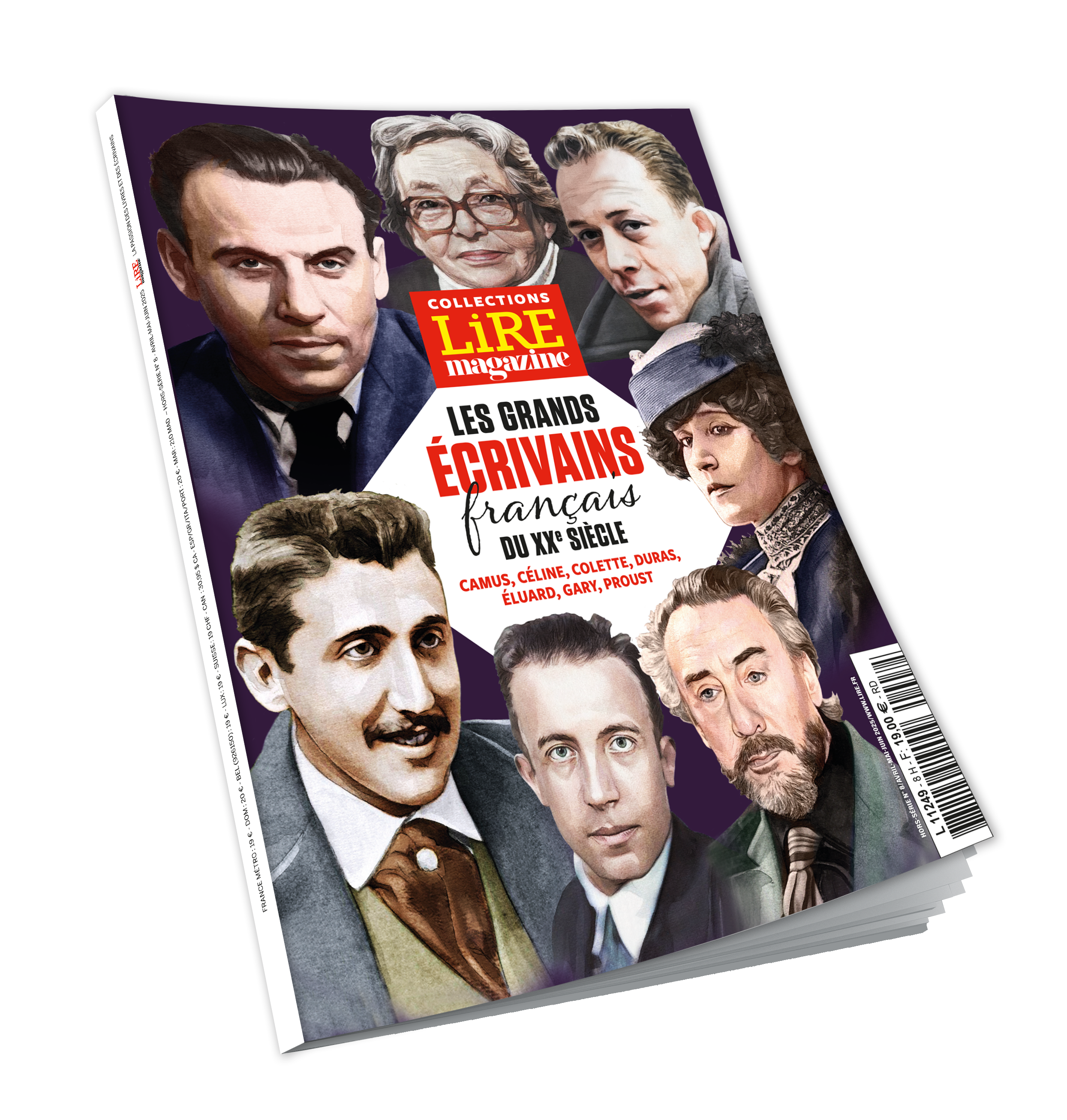 Les grands écrivains français du XXe siècle