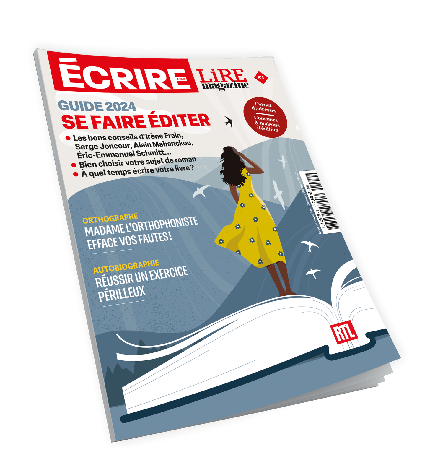 Écrire avec Lire Magazine n°2 - Se faire éditer, guide 2024