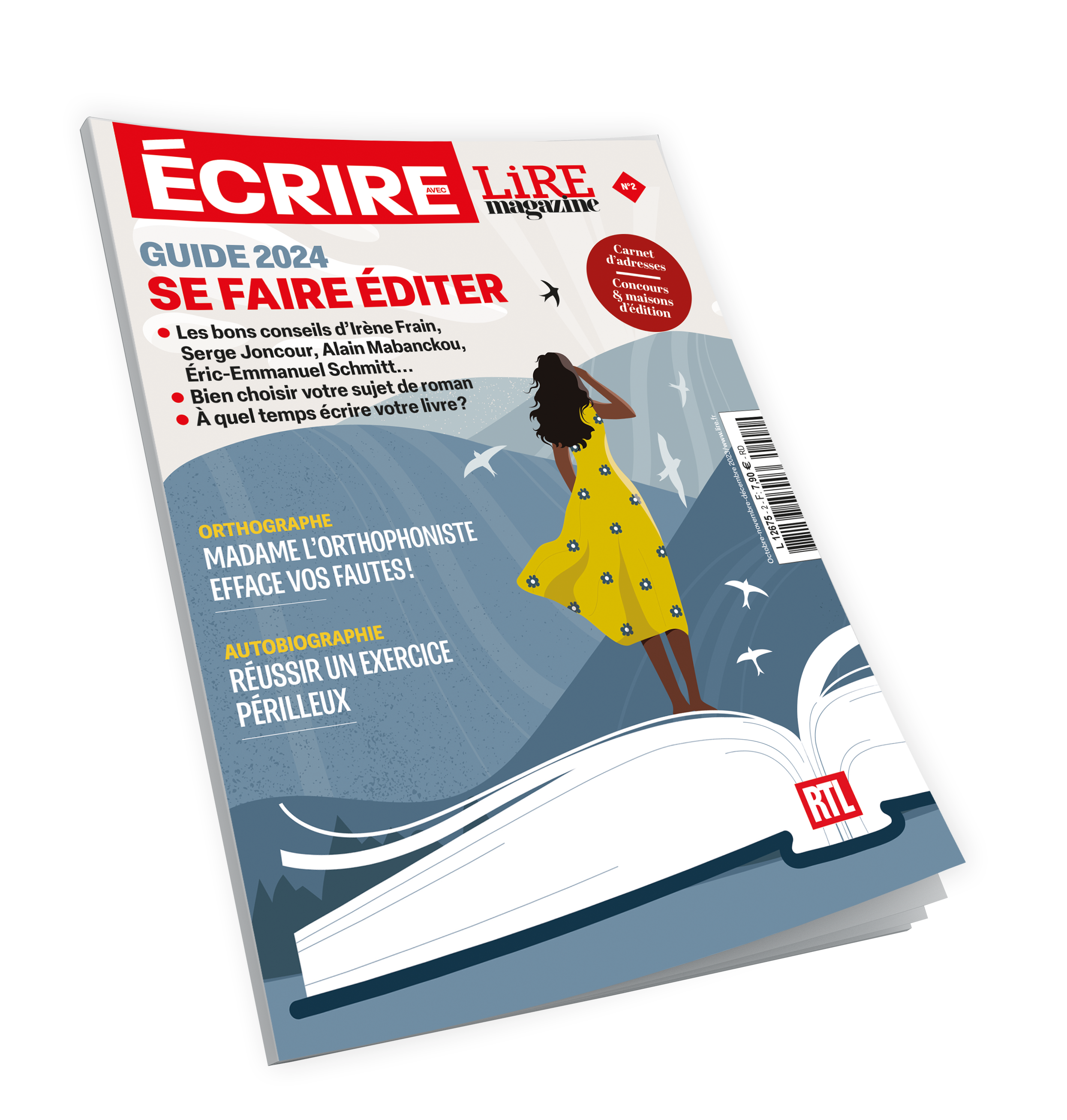 Écrire avec Lire Magazine n°2 - Se faire éditer, guide 2024