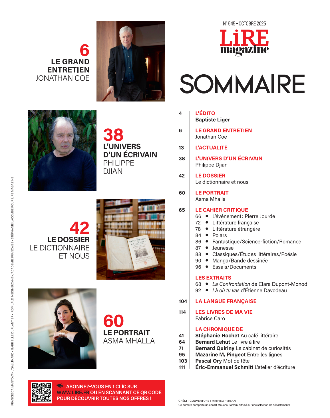 Lire Magazine n°545 - Les secrets des dictionnaires - numéro anniversaire