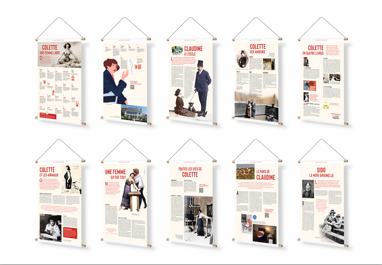 Exposition - Colette, tout feu, tout femme ! - Format Poster