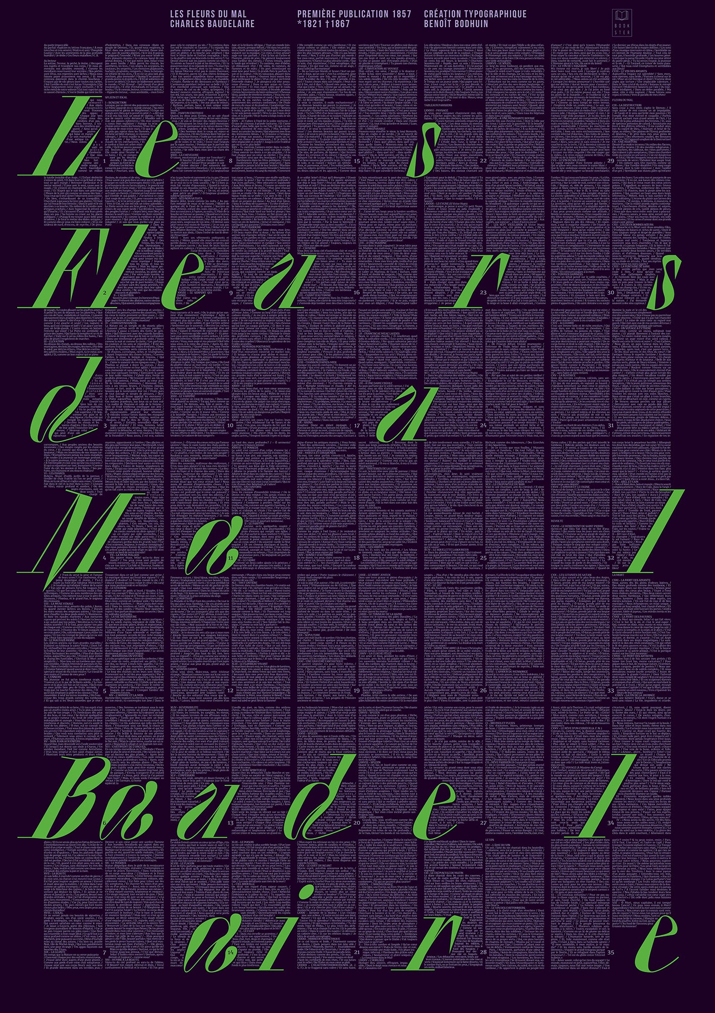 Affiche Bookster - Livre d&