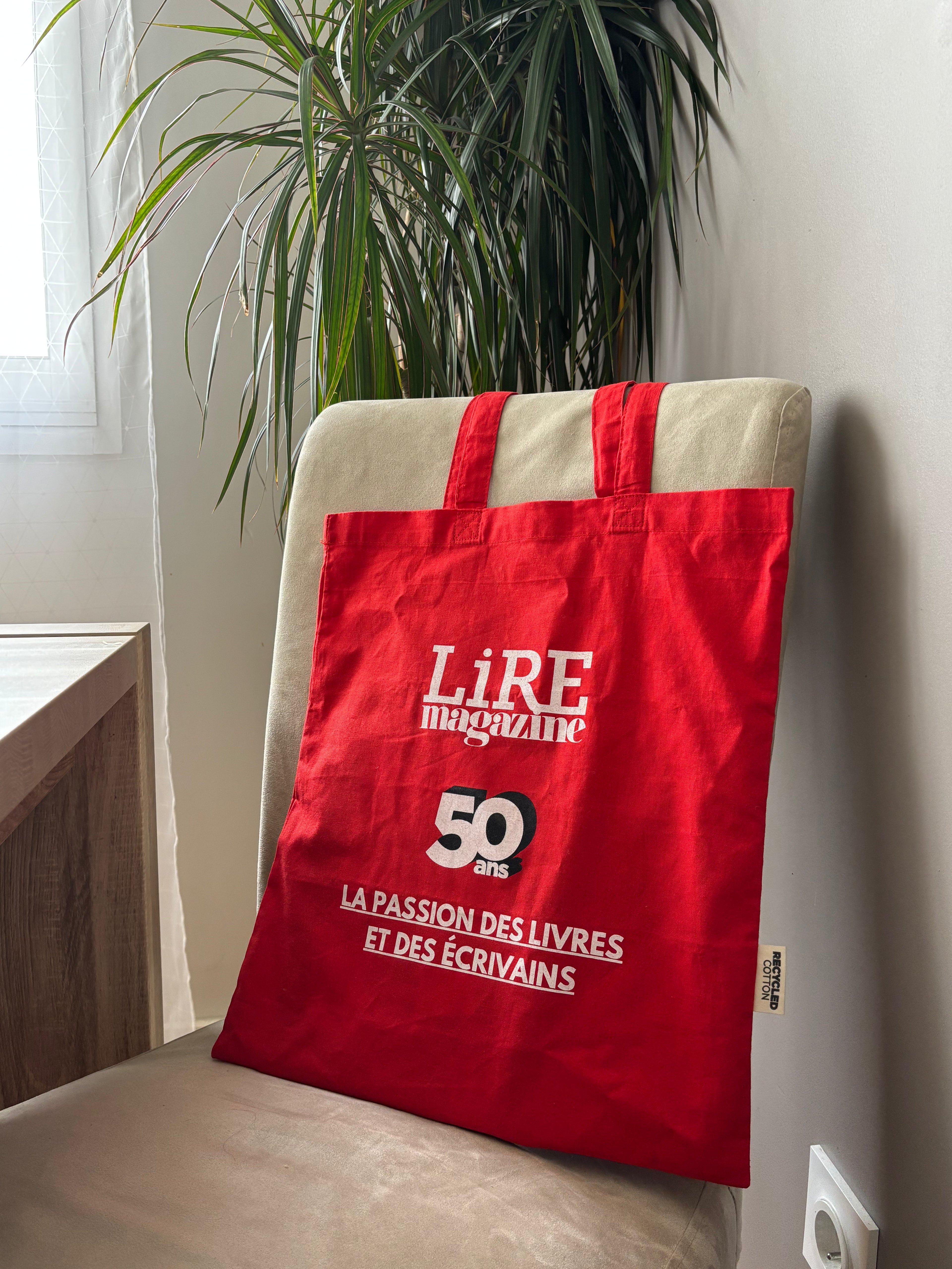 Le Tote-bag anniversaire - Lire 50 ans