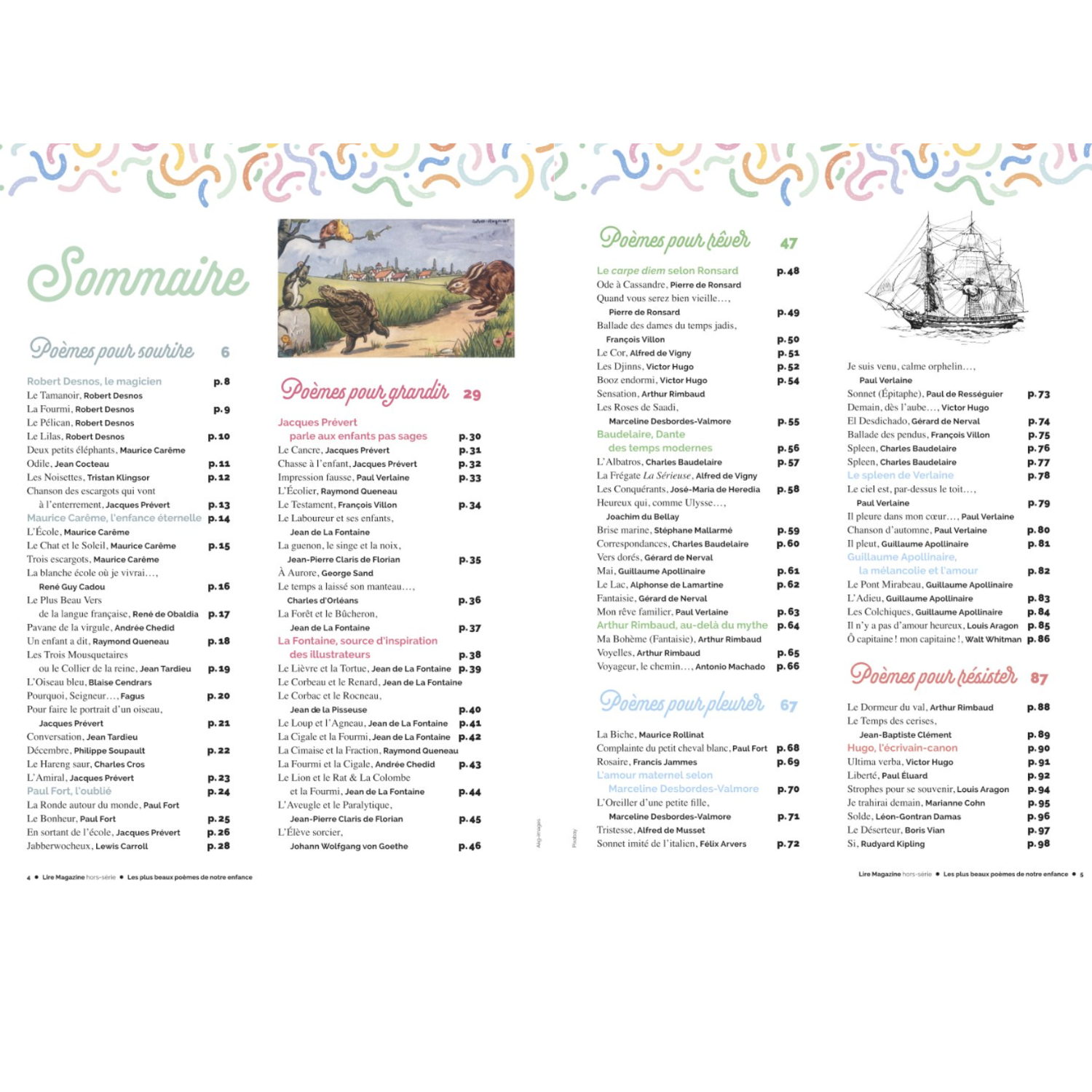 Les plus beaux poèmes de notre enfance