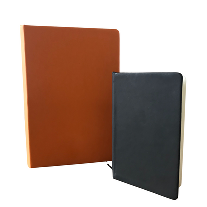 Le duo de carnets orange et noir