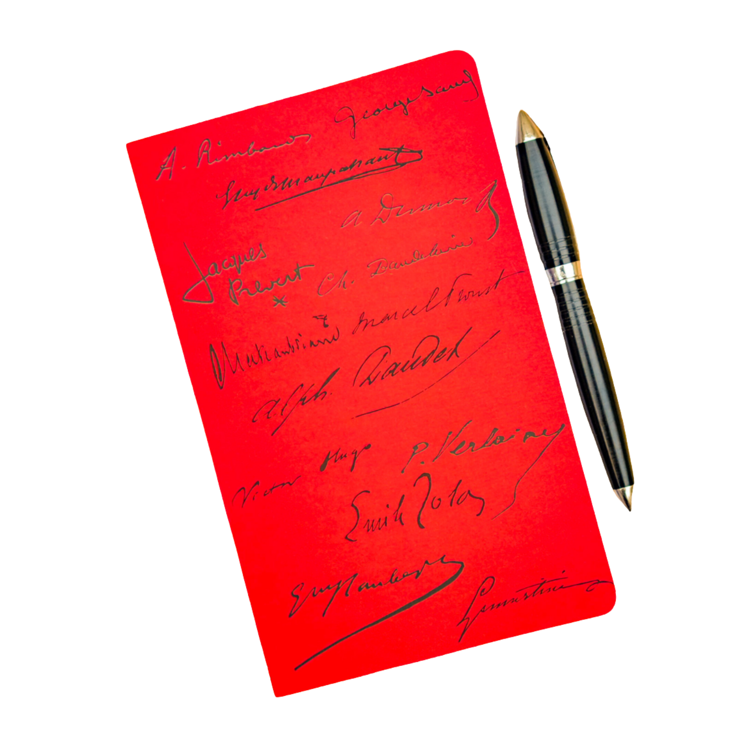 Le carnet Signatures des grands écrivains