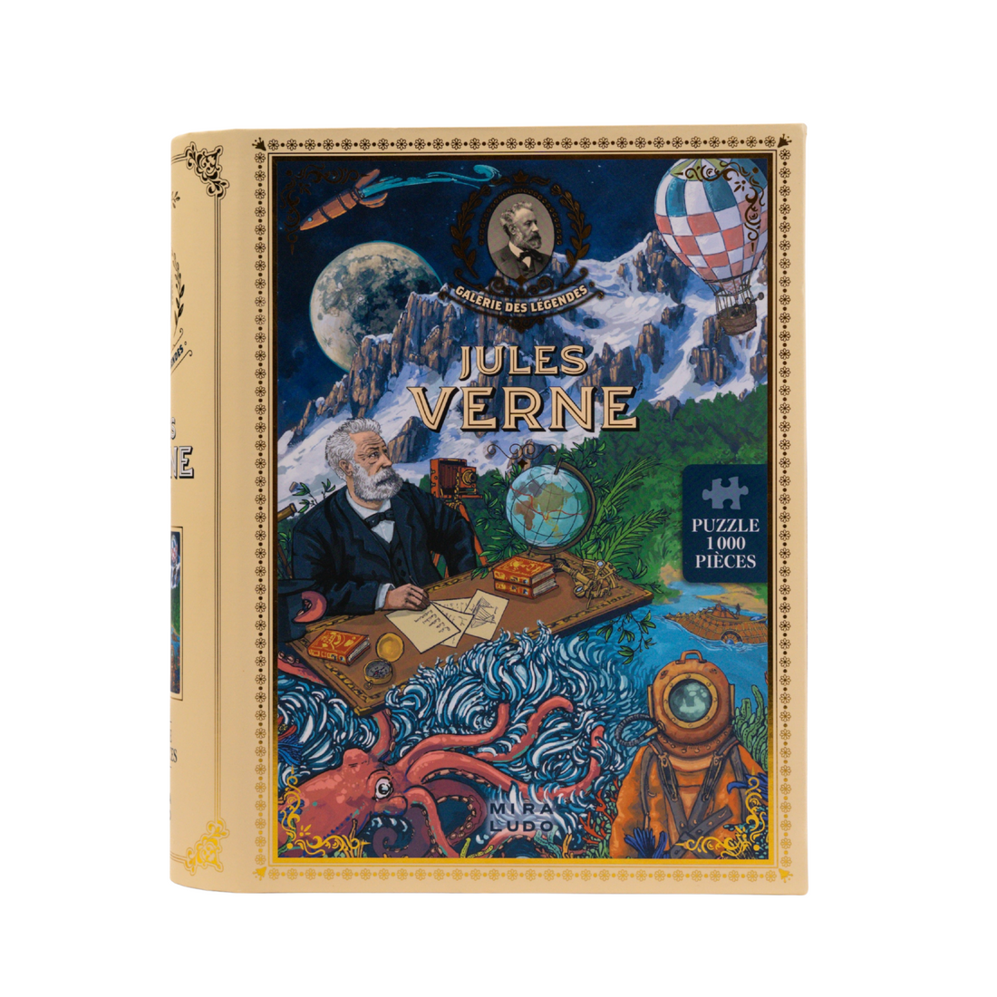 Puzzle - « La Galerie des Légendes » - Jules Verne - 1000 pièces