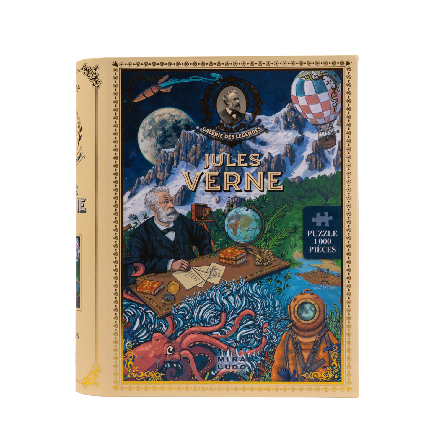 Puzzle - « La Galerie des Légendes » - Jules Verne - 1000 pièces