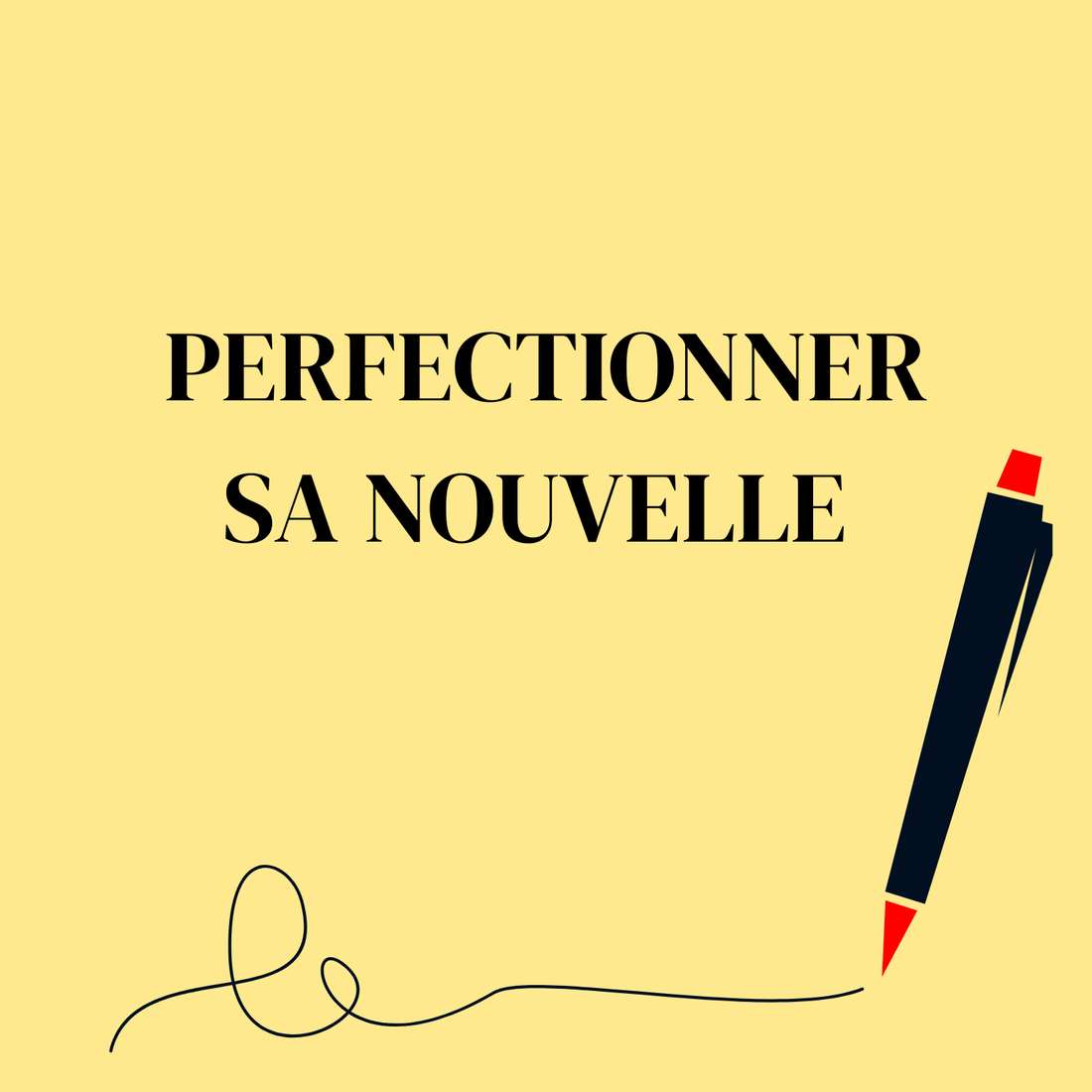 Perfectionner sa nouvelle animé par Lola Sorrenti
