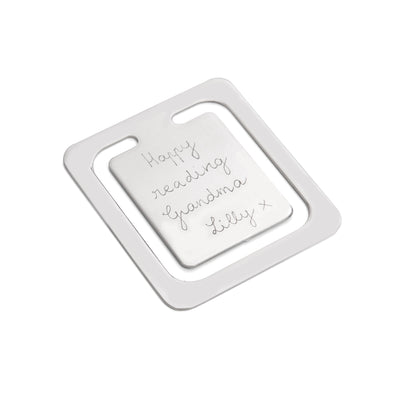 Le joli marque-page Clip personnalisable en acier inoxydable