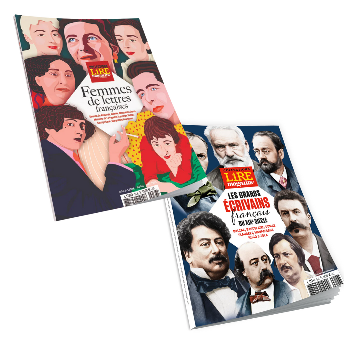 Les plus grands écrivains du XIXe et les plus grandes autrices - les deux numéros collector des collections de Lire
