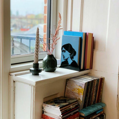 Serre-livre en métal Virginia Woolf