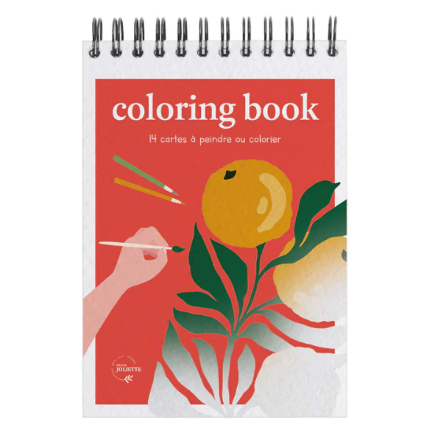 Carnet de coloriage Tropical - Format A6