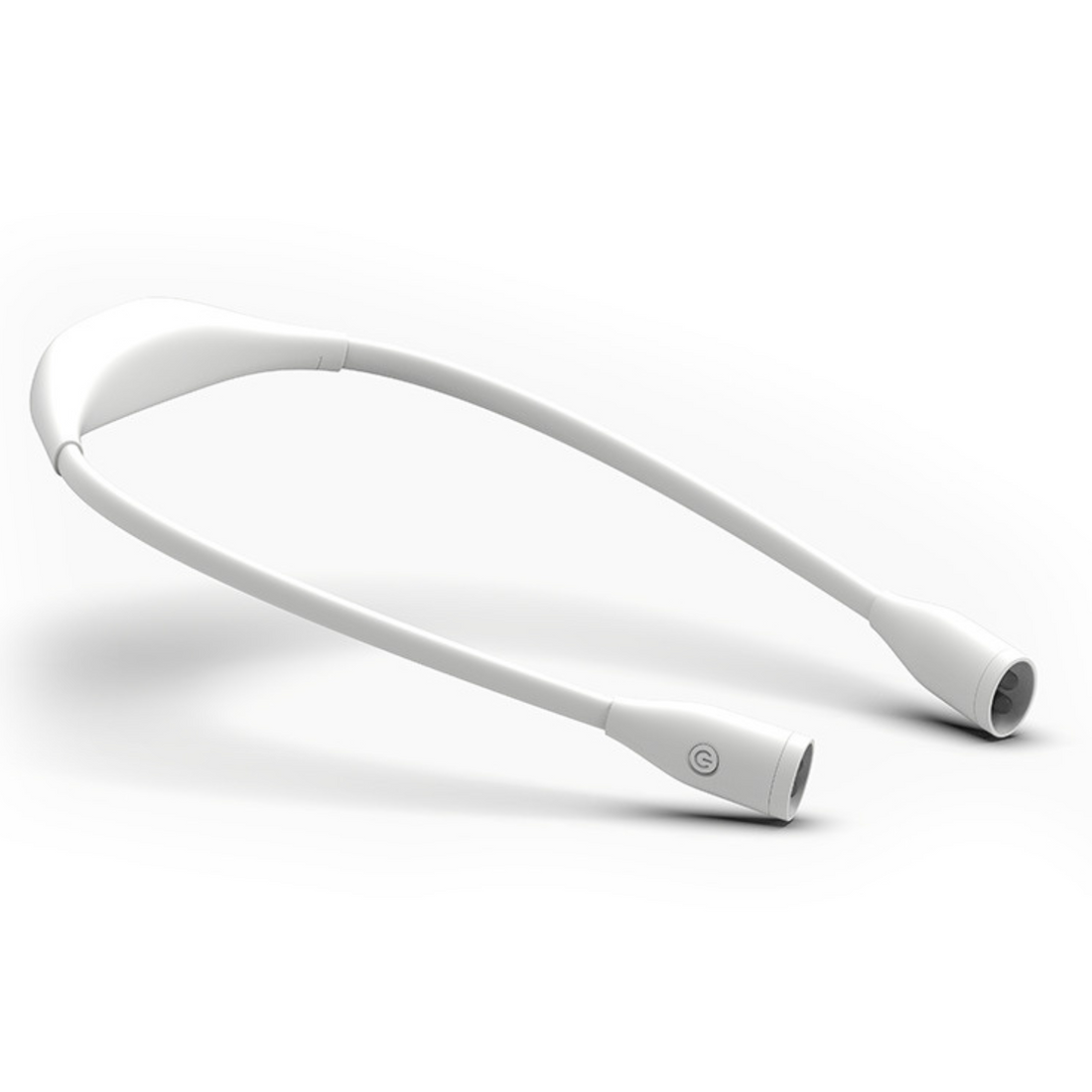 La lampe de lecture tour du cou blanche